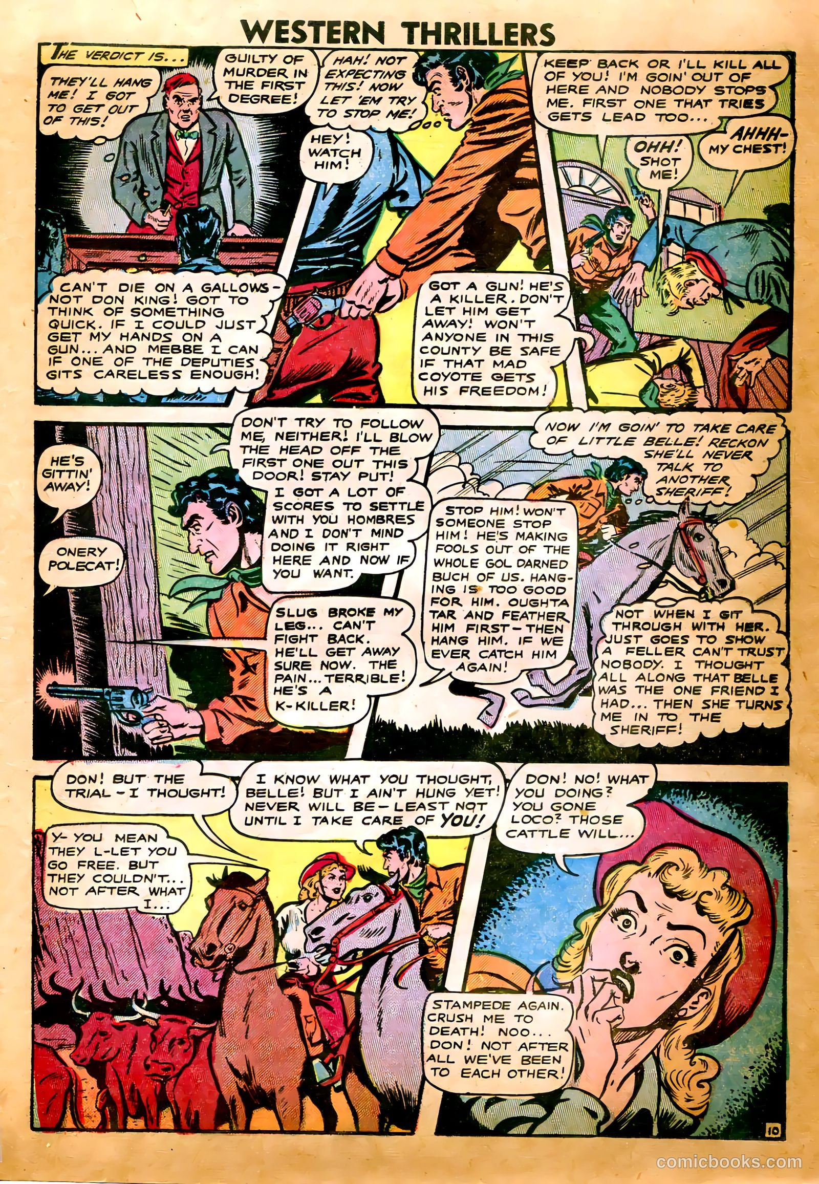 Western Thrillers #5 (1949) — page 21 of 36