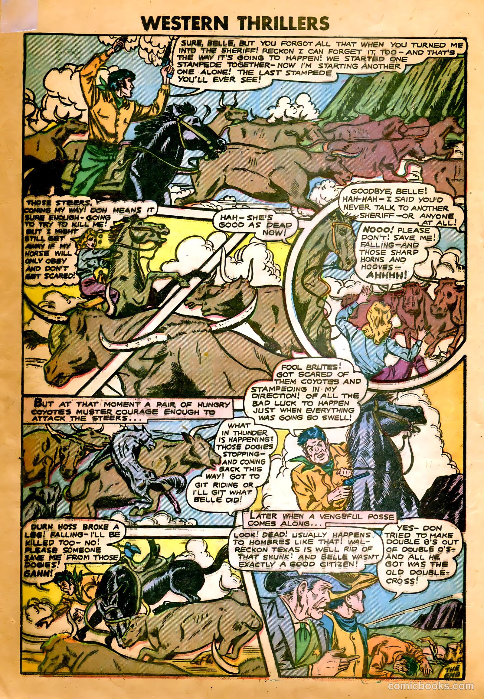 Western Thrillers #5 (1949) — page 22 of 36