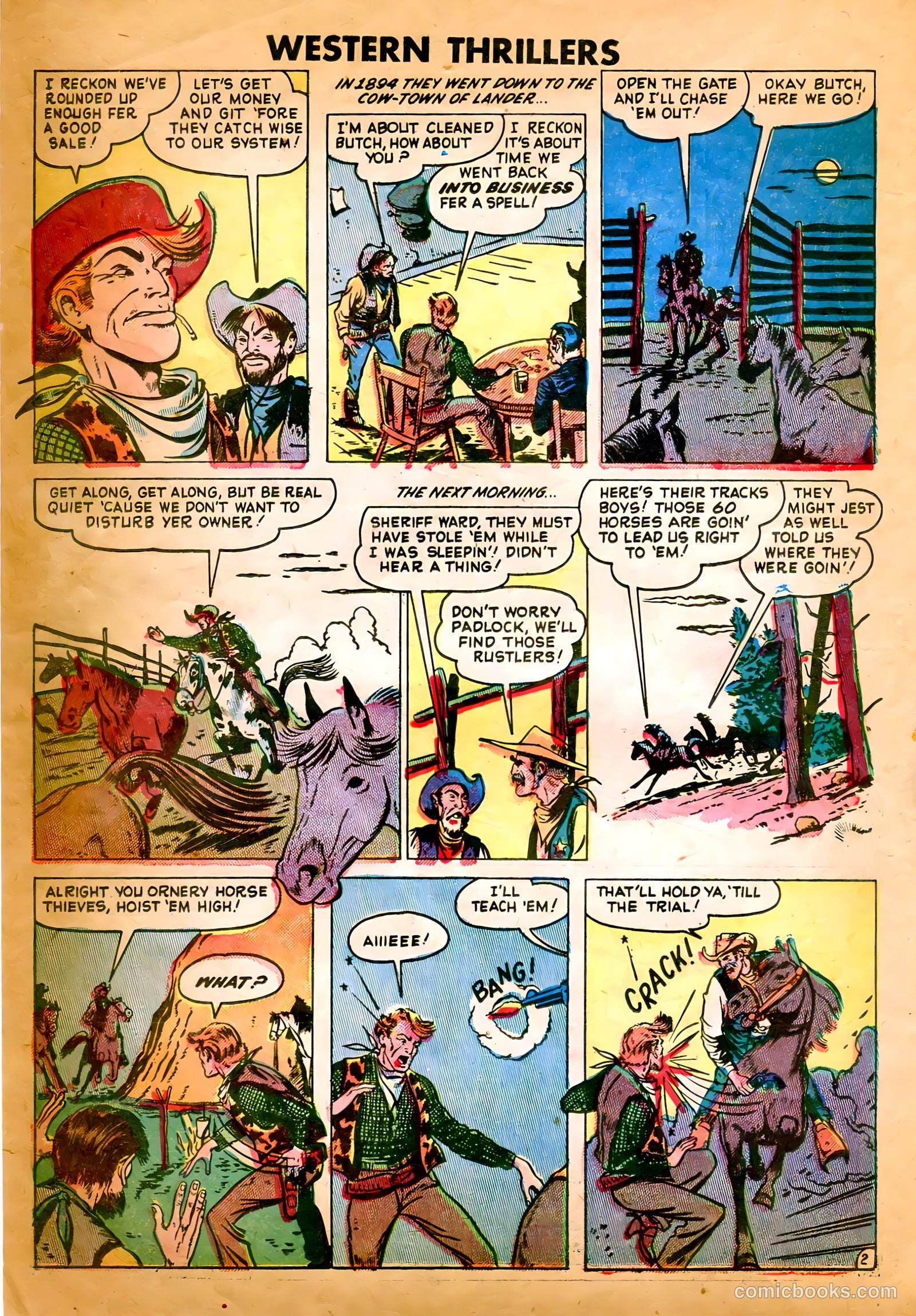 Western Thrillers #5 (1949) — page 26 of 36