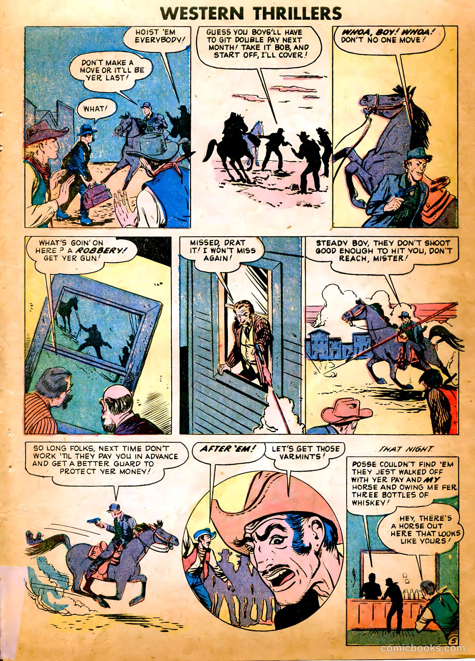 Western Thrillers #5 (1949) — page 29 of 36