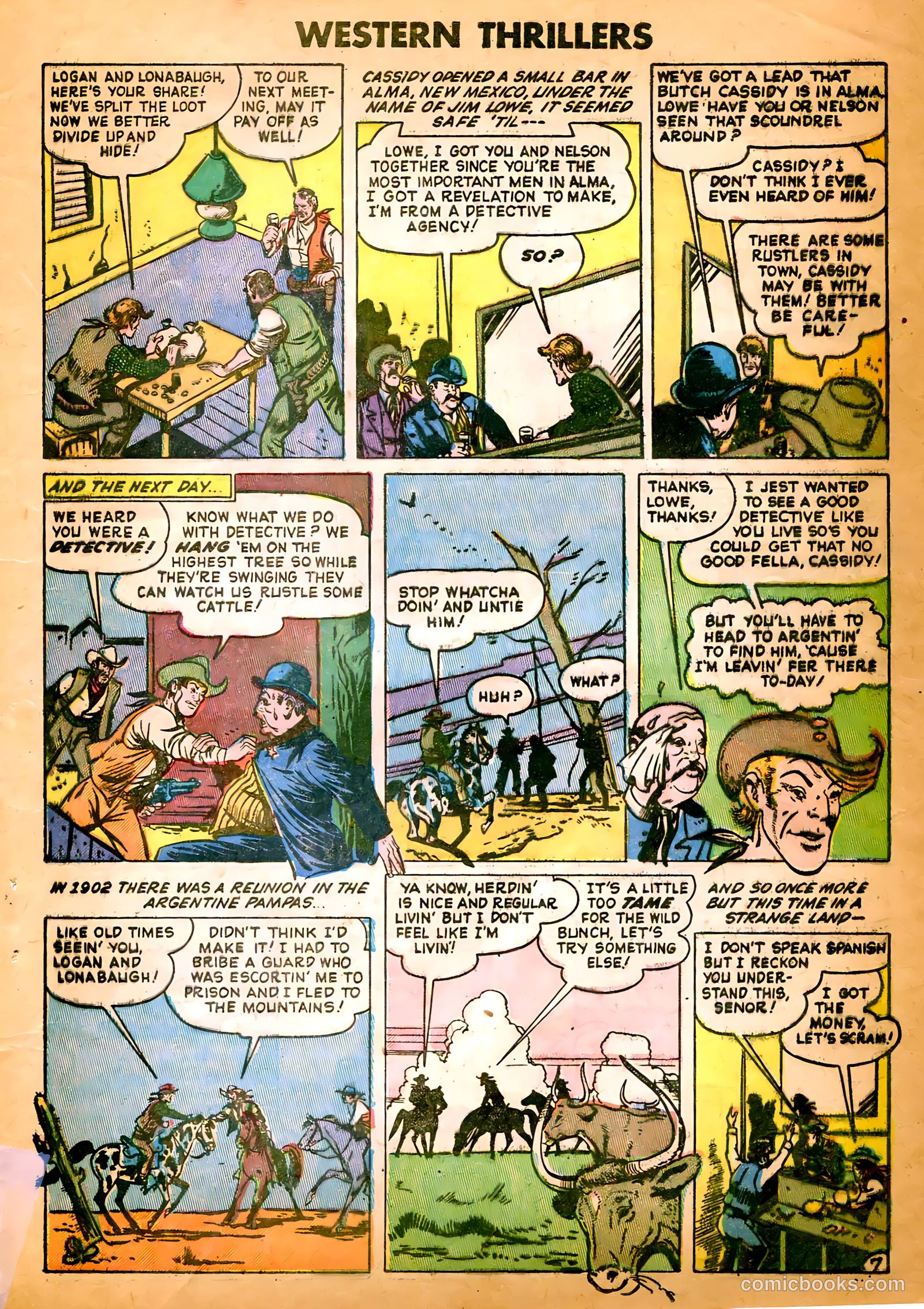 Western Thrillers #5 (1949) — page 31 of 36