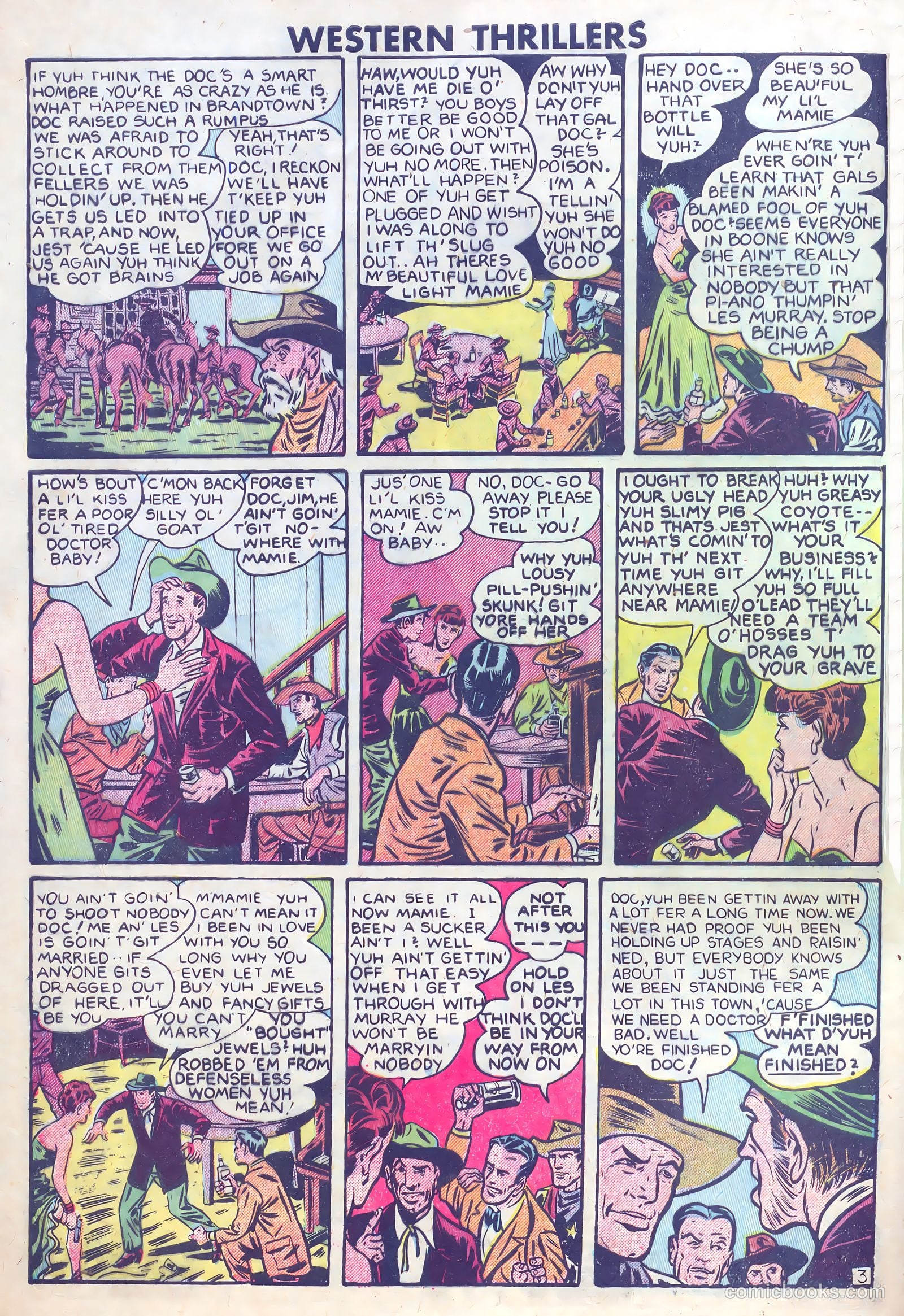 Western Thrillers #6 (1949) — page 4 of 36