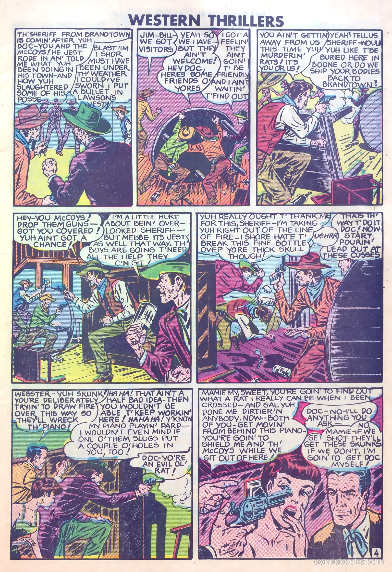 Western Thrillers #6 (1949) — page 5 of 36