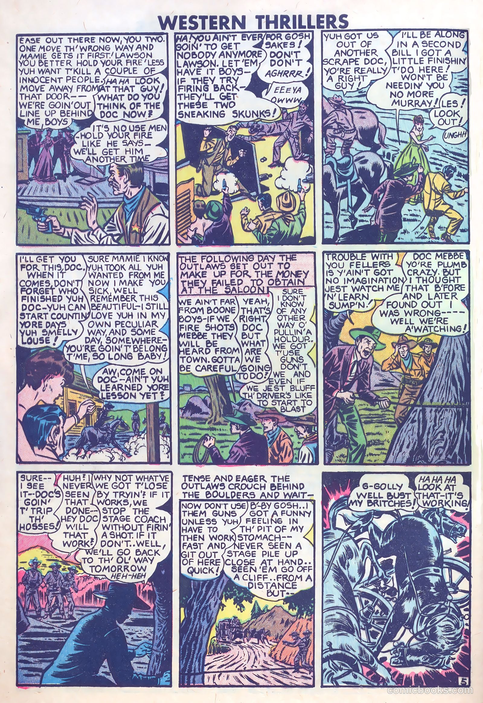 Western Thrillers #6 (1949) — page 6 of 36