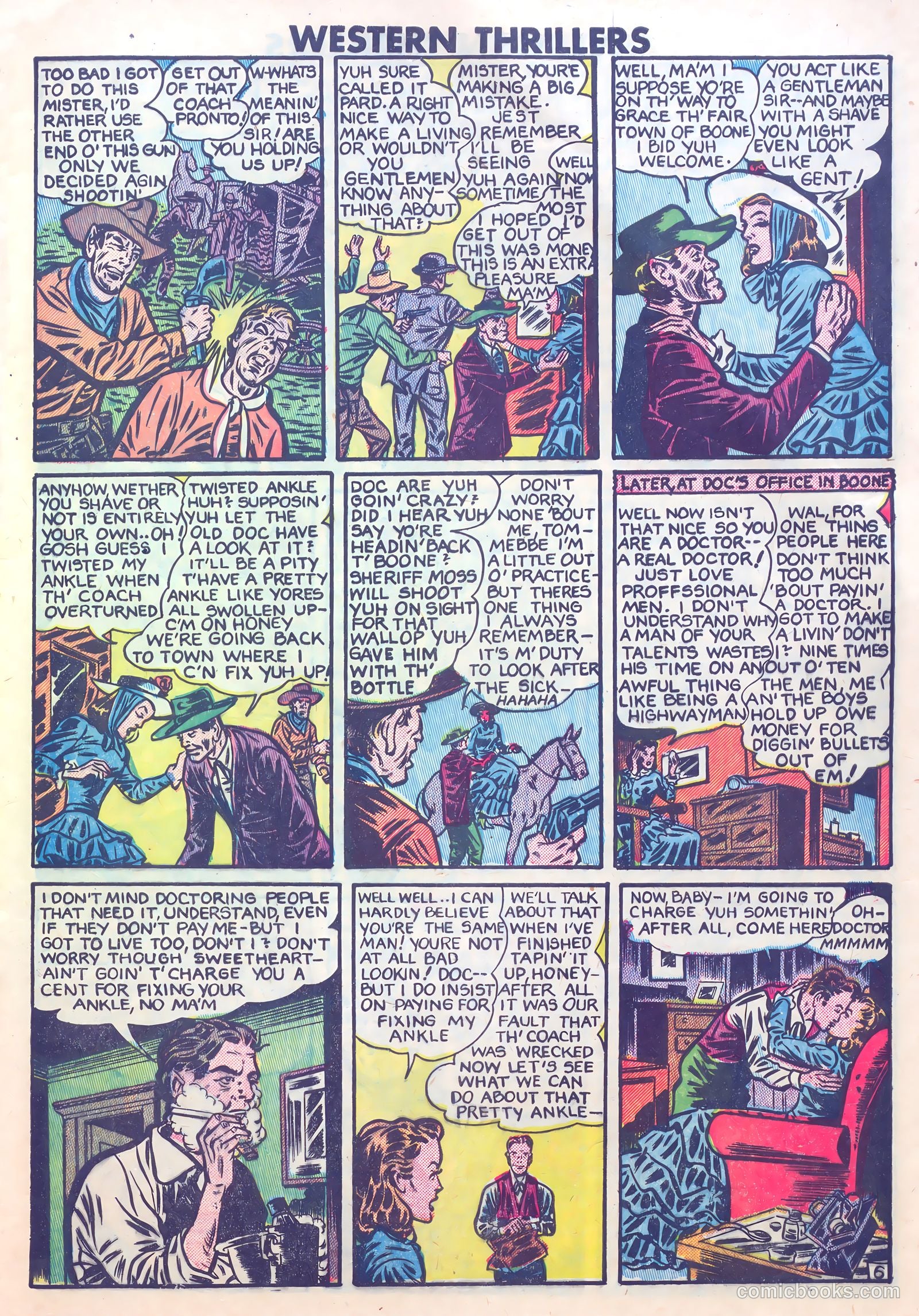 Western Thrillers #6 (1949) — page 7 of 36