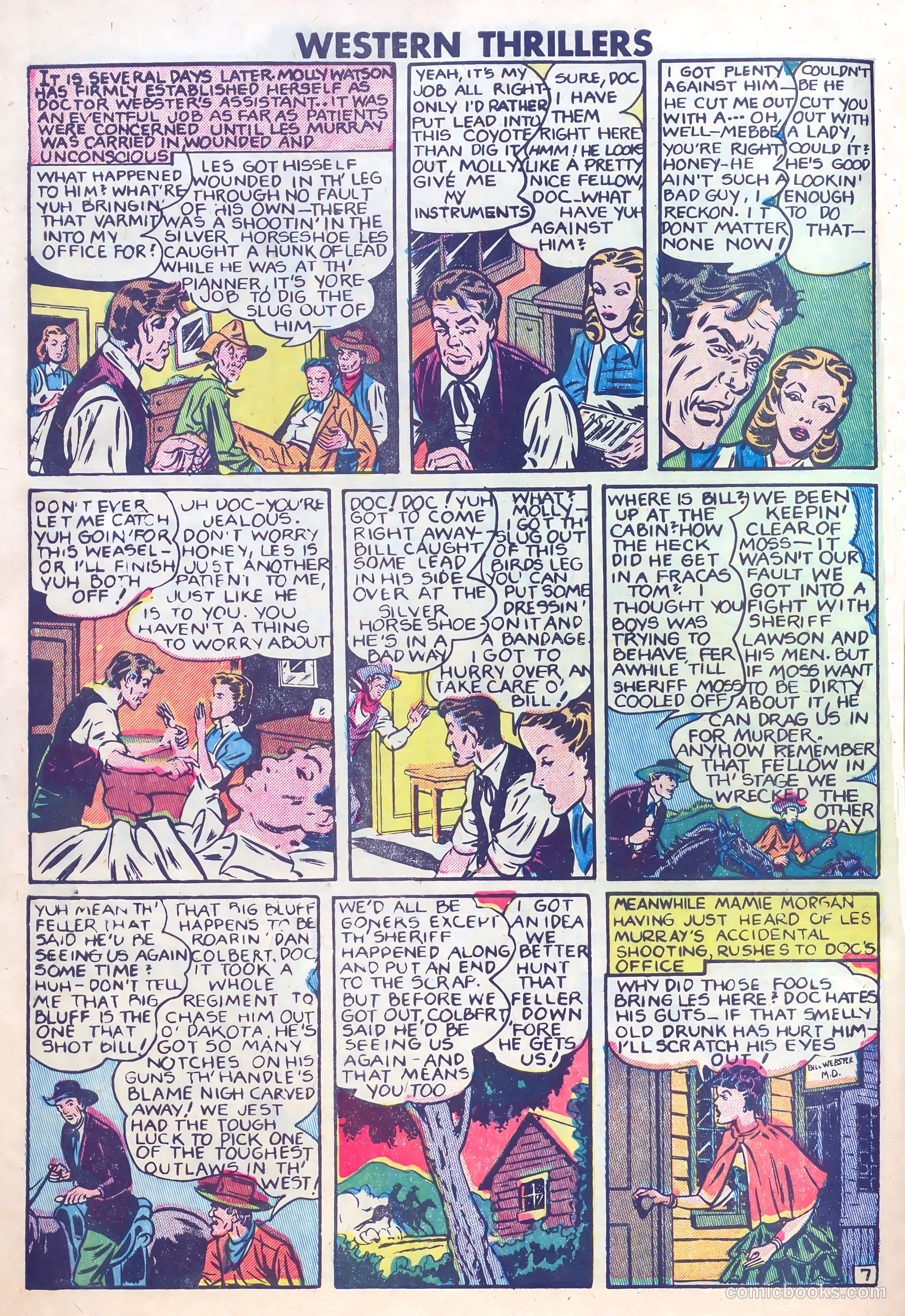 Western Thrillers #6 (1949) — page 8 of 36