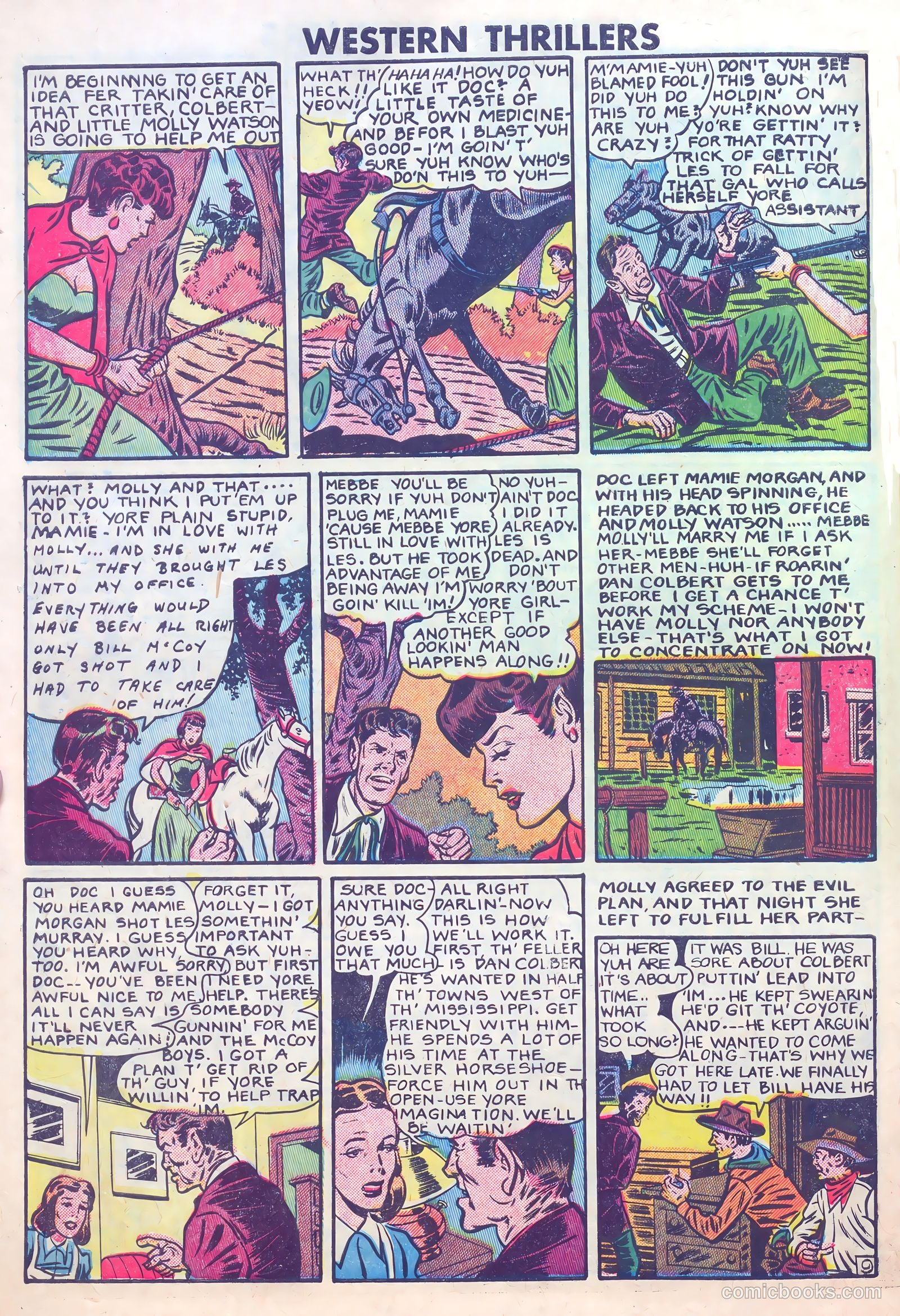 Western Thrillers #6 (1949) — page 10 of 36