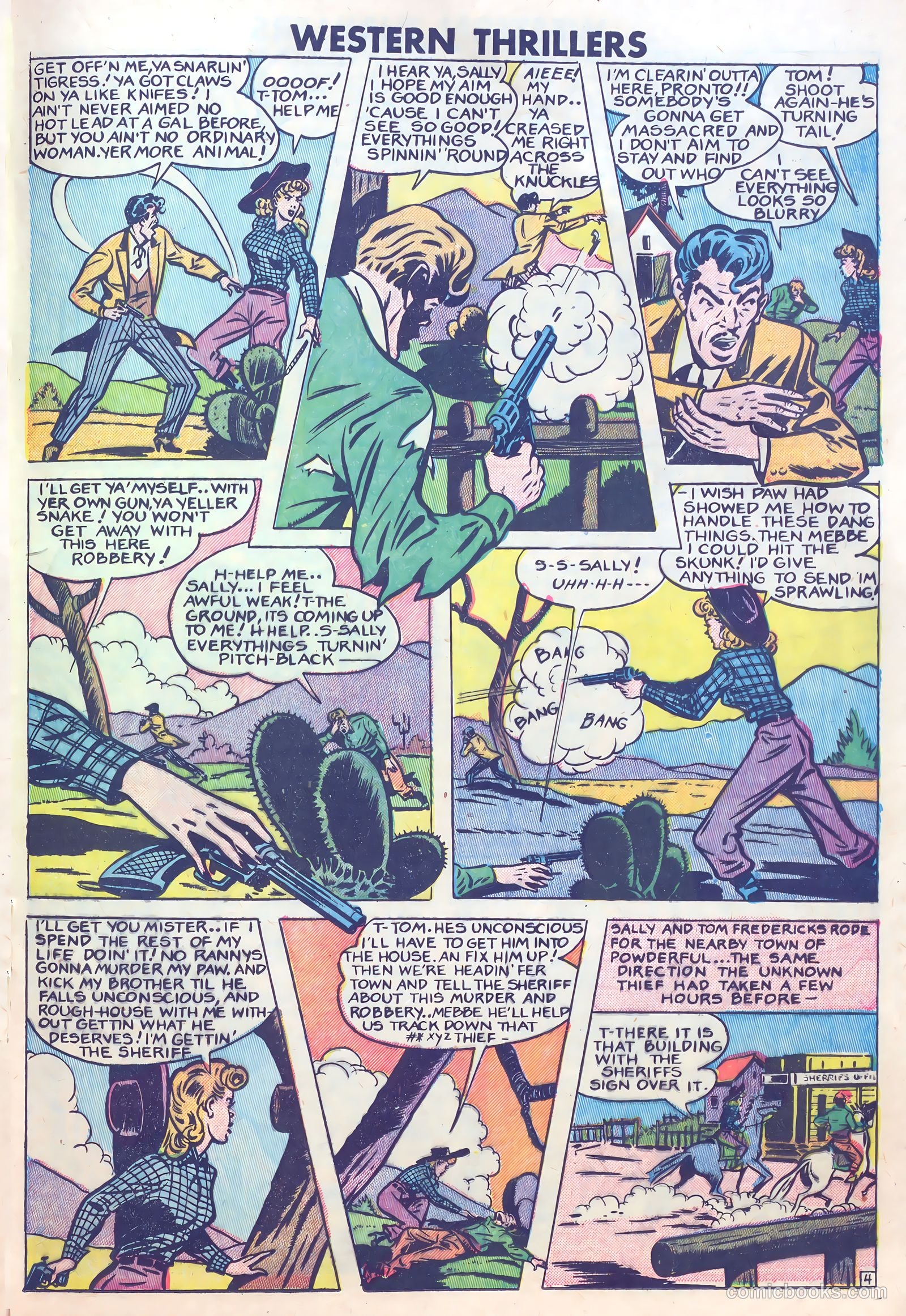 Western Thrillers #6 (1949) — page 15 of 36