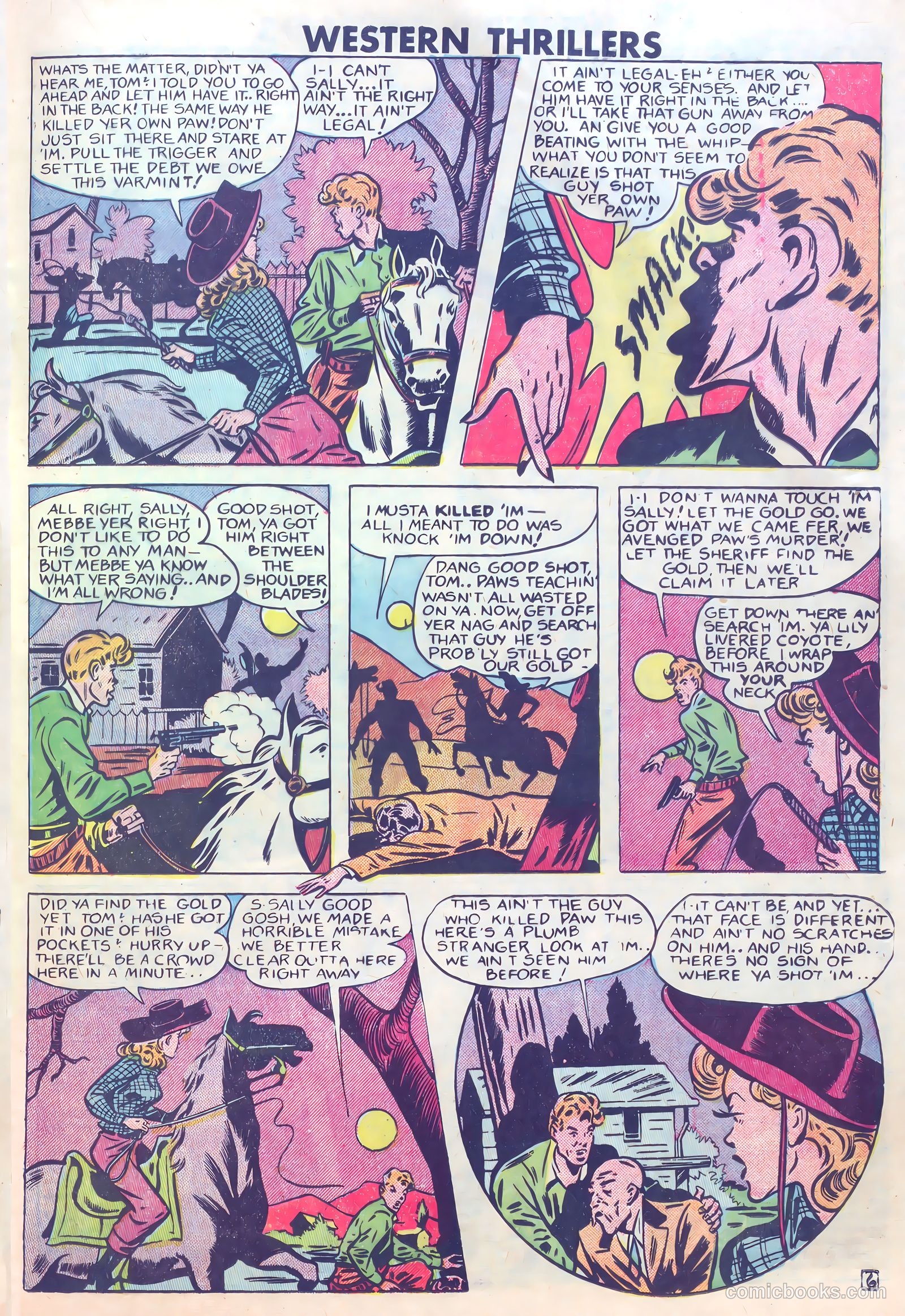 Western Thrillers #6 (1949) — page 17 of 36