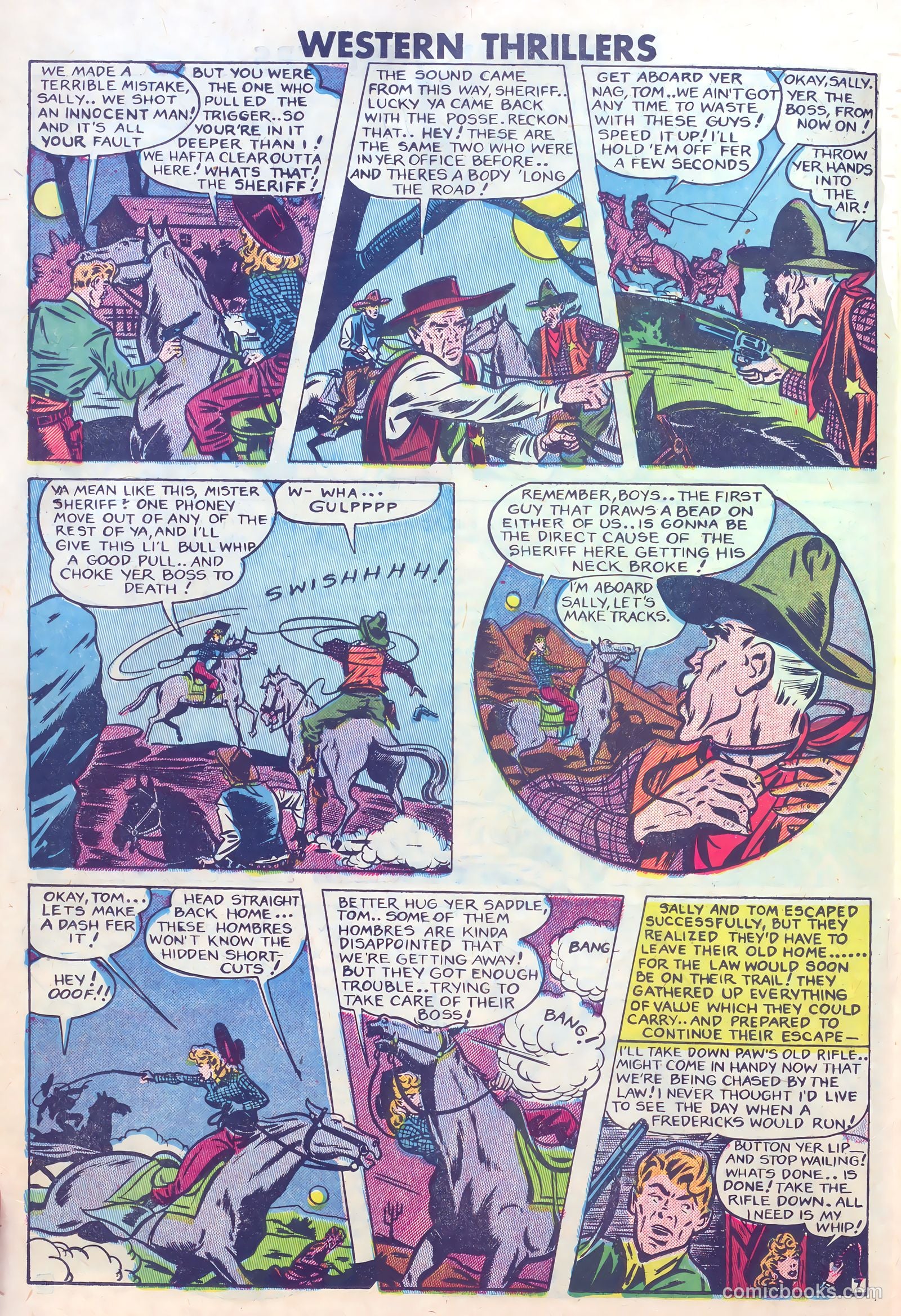 Western Thrillers #6 (1949) — page 18 of 36