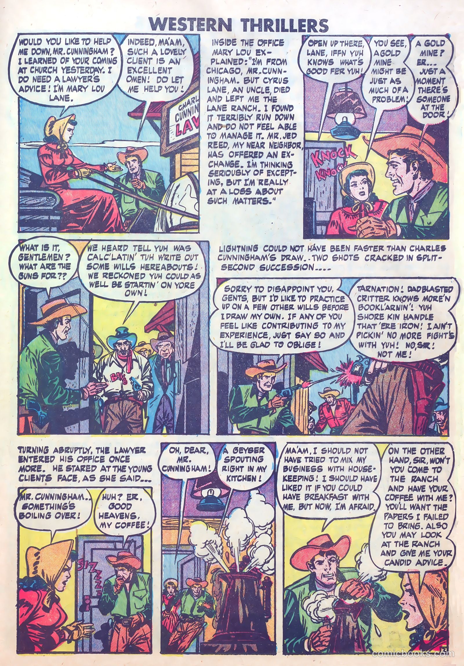 Western Thrillers #6 (1949) — page 25 of 36