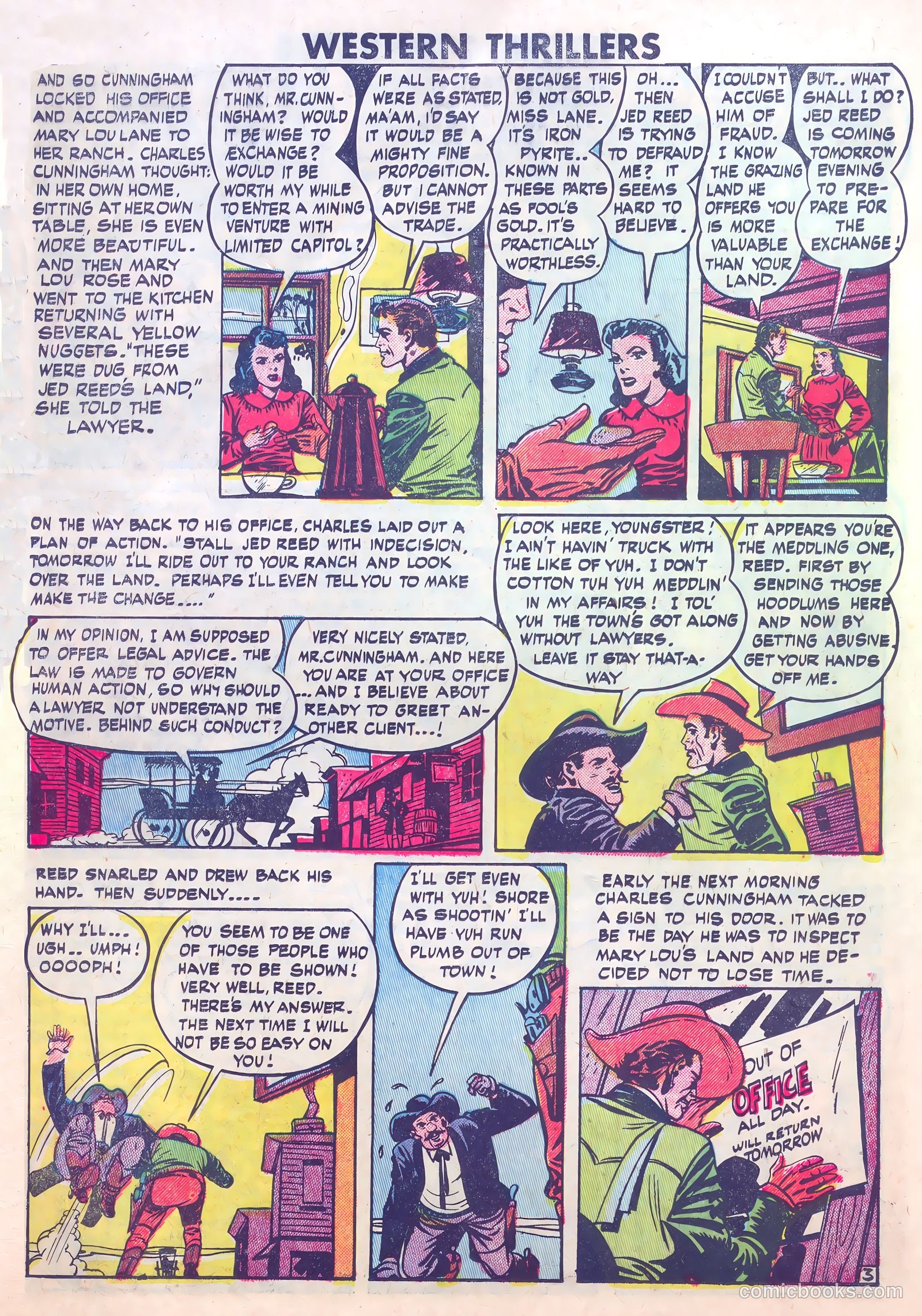 Western Thrillers #6 (1949) — page 26 of 36