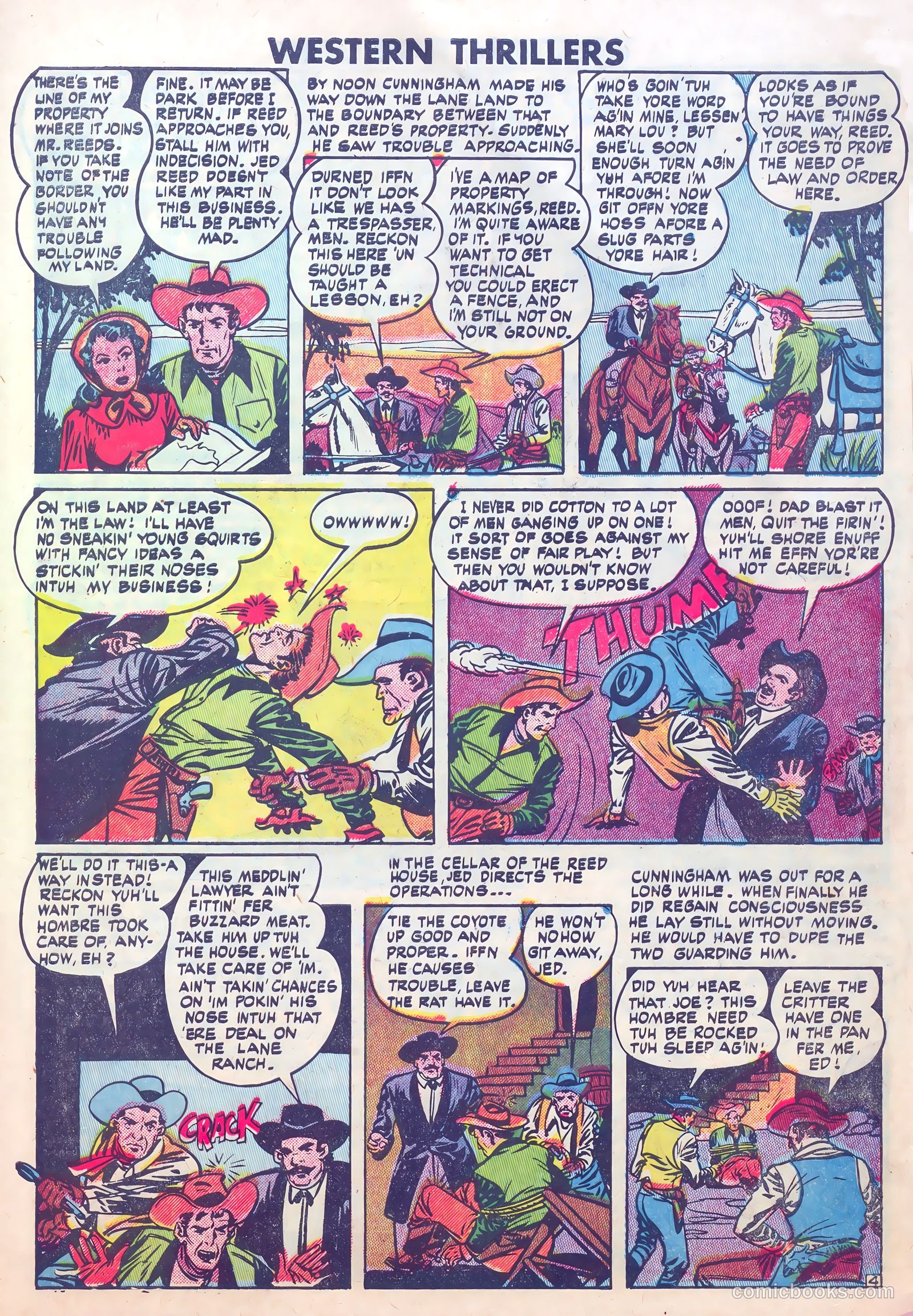Western Thrillers #6 (1949) — page 27 of 36