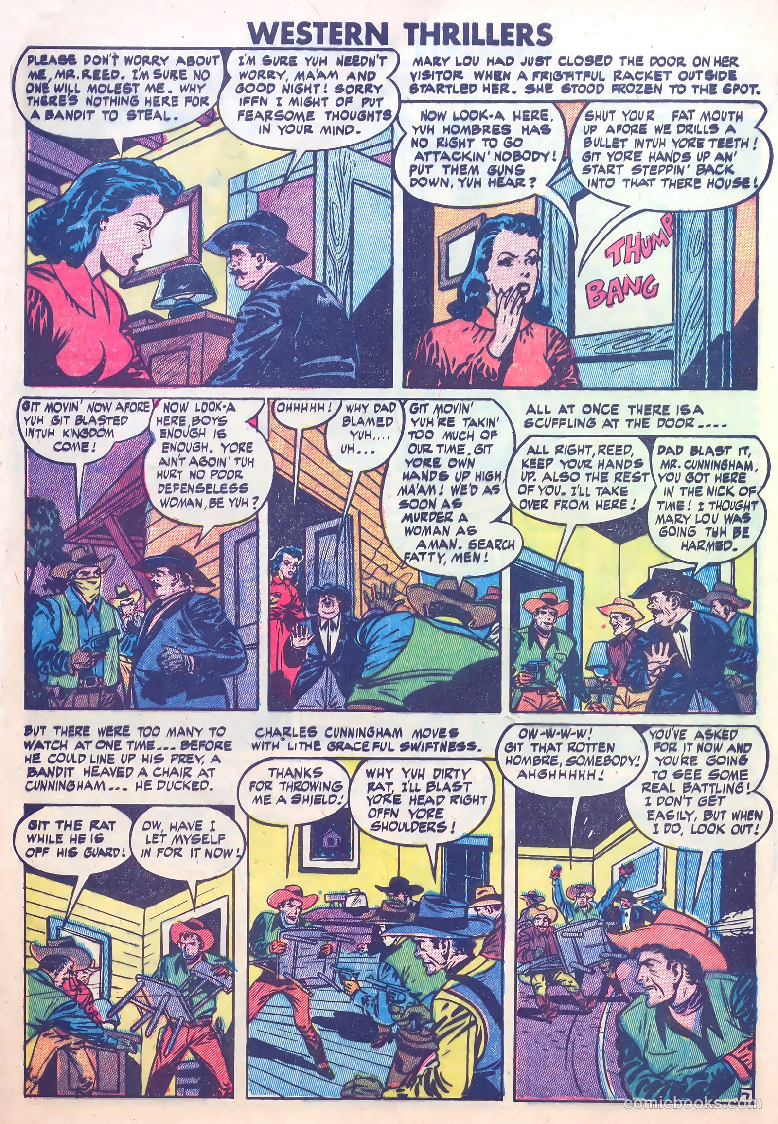 Western Thrillers #6 (1949) — page 30 of 36