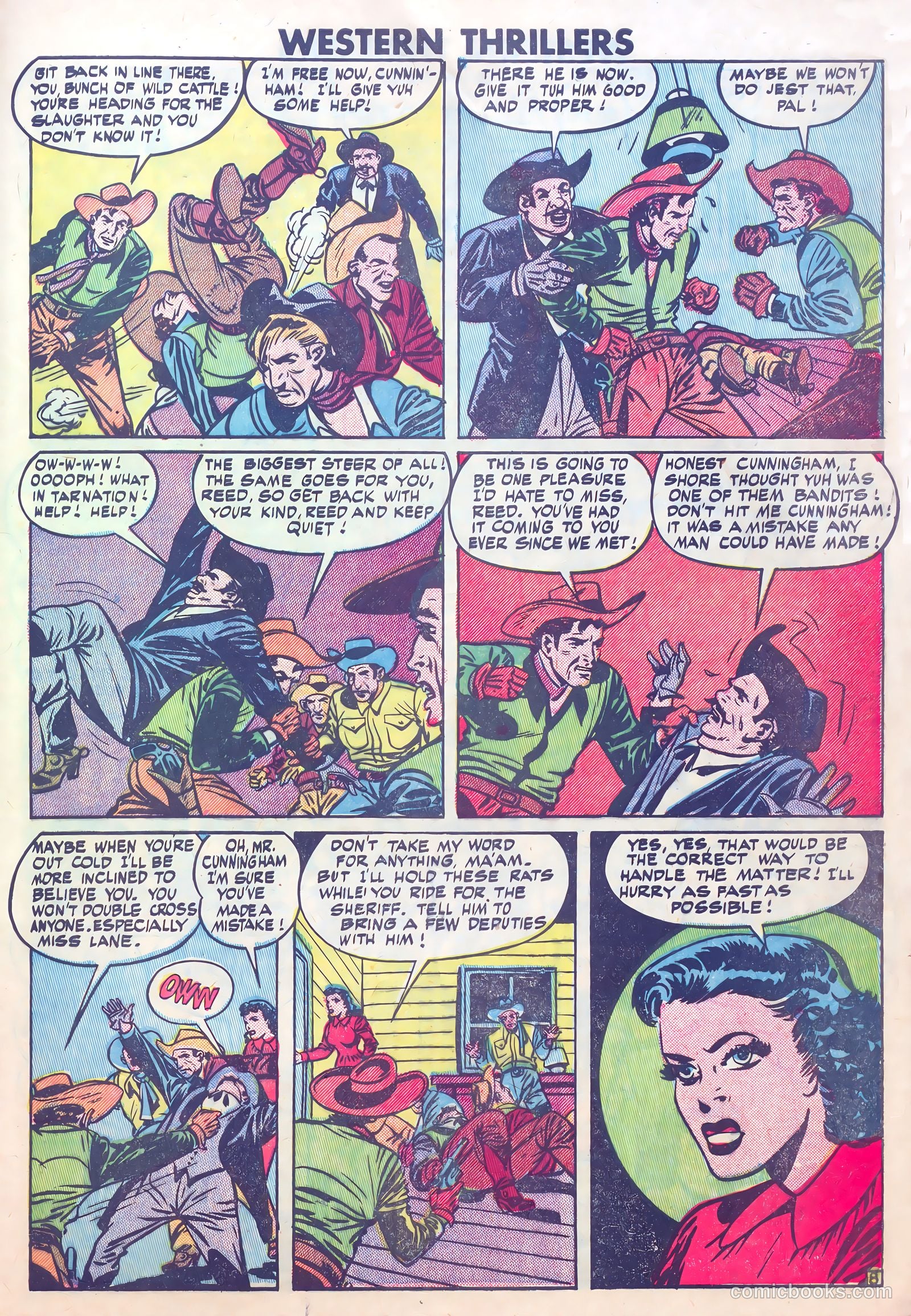 Western Thrillers #6 (1949) — page 31 of 36