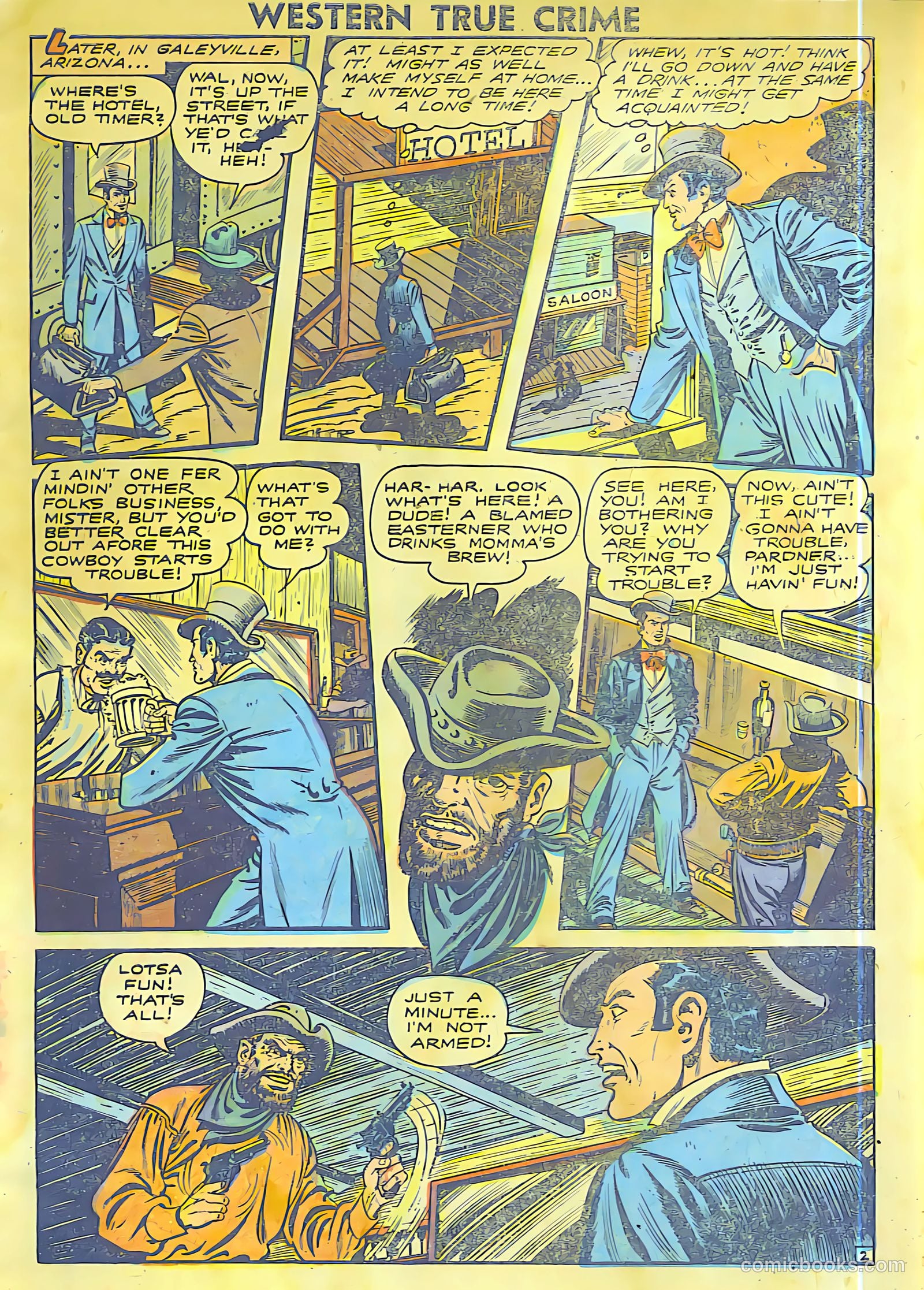 Western True Crime #15 (1948) — page 3 of 36