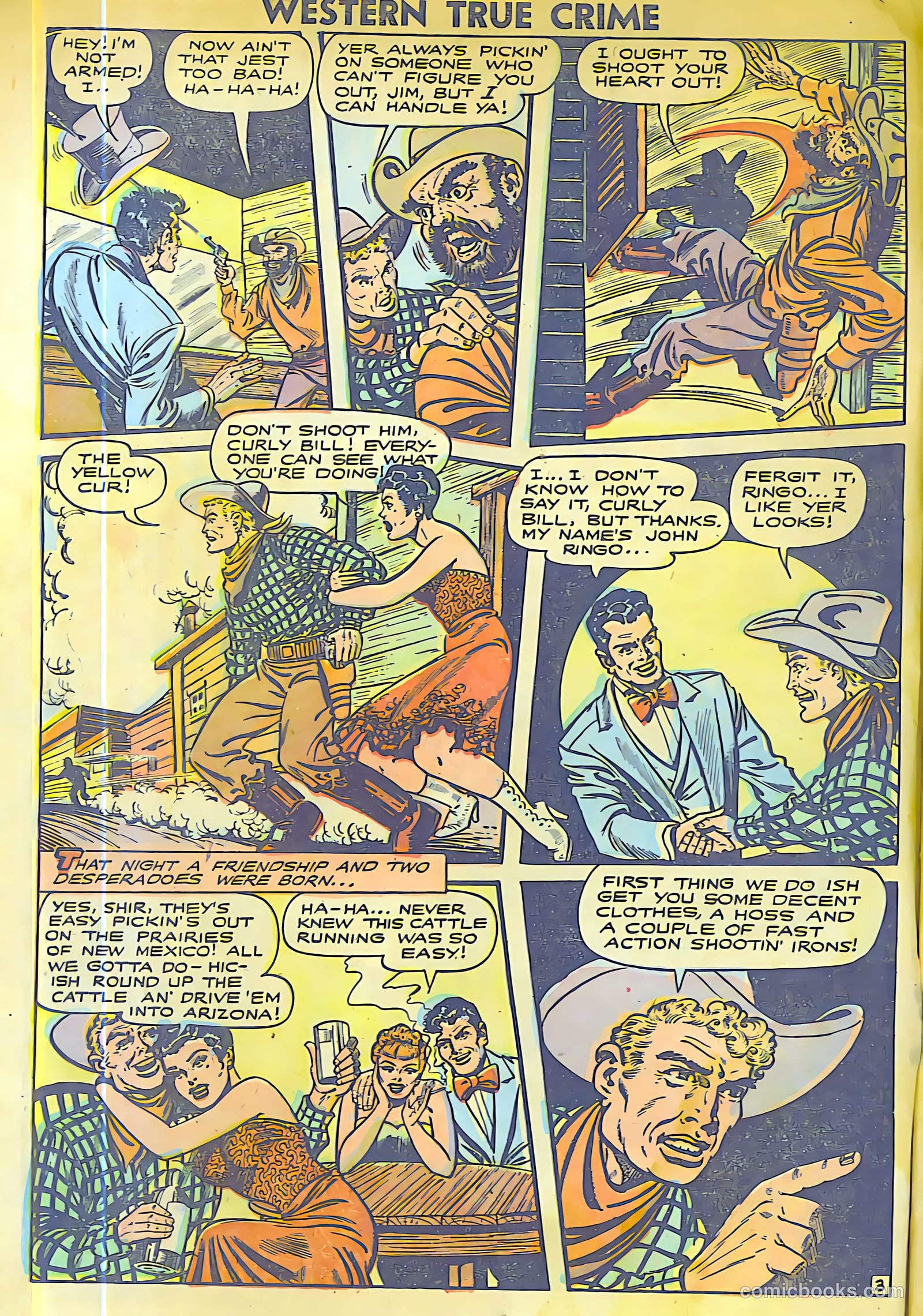 Western True Crime #15 (1948) — page 4 of 36