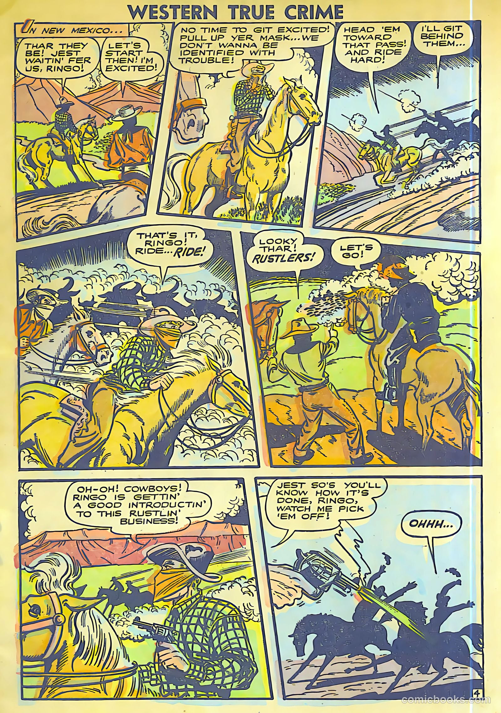 Western True Crime #15 (1948) — page 5 of 36