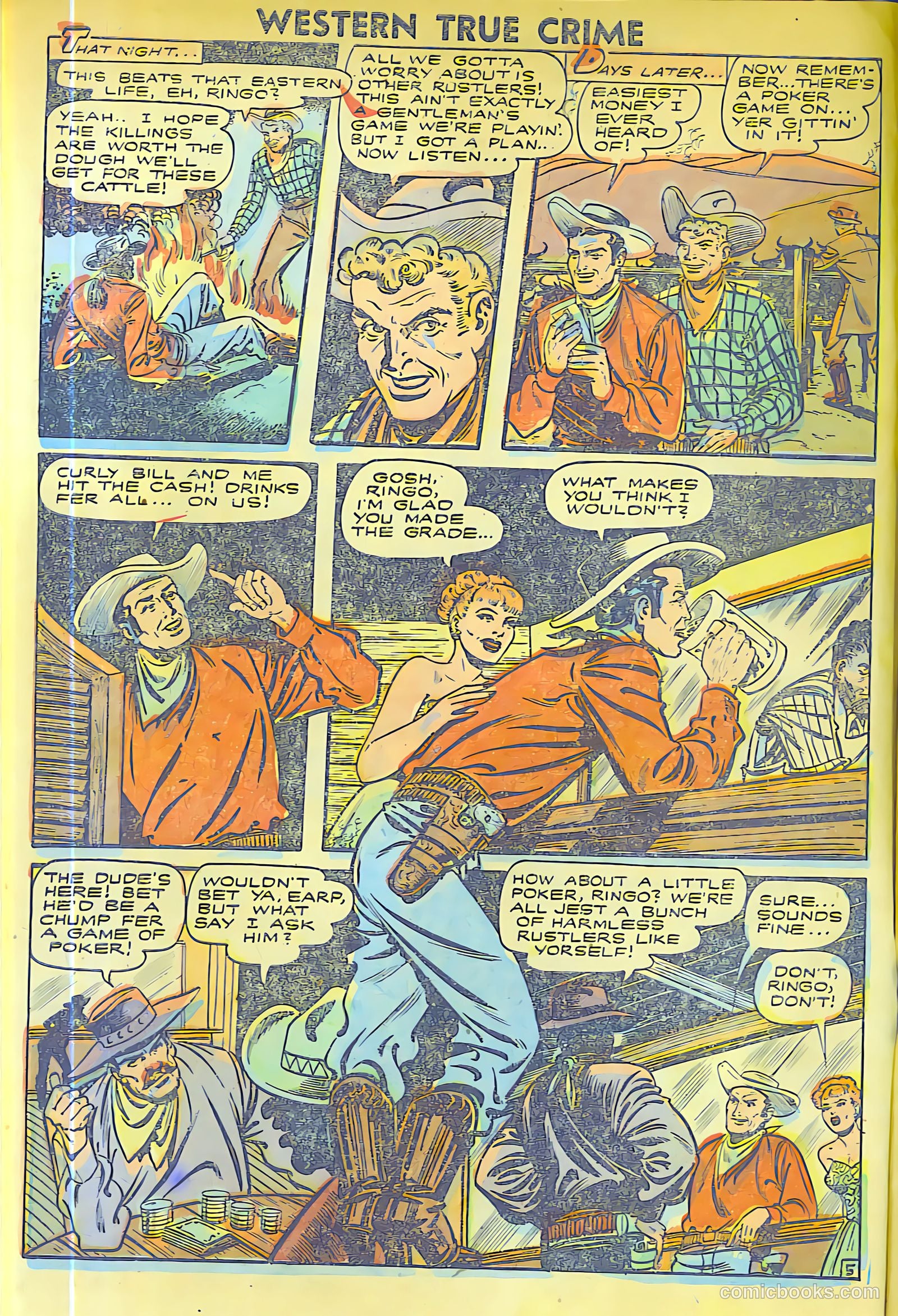 Western True Crime #15 (1948) — page 6 of 36