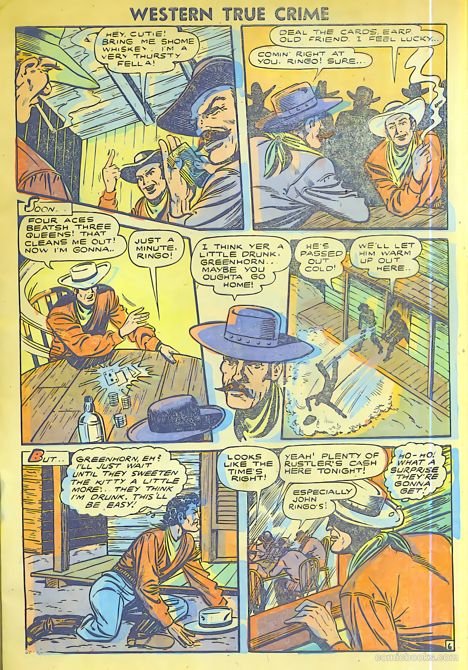 Western True Crime #15 (1948) — page 7 of 36