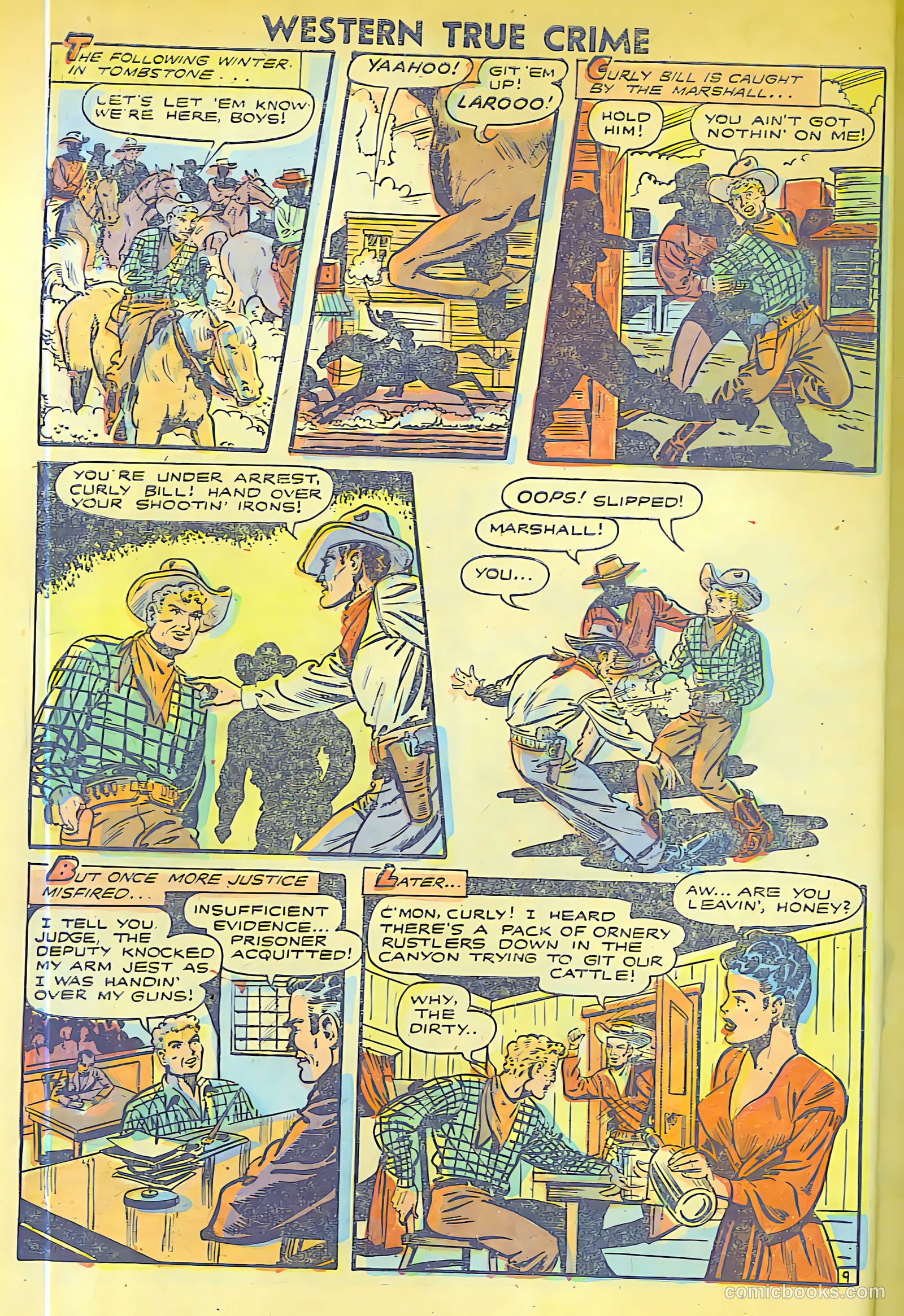 Western True Crime #15 (1948) — page 10 of 36