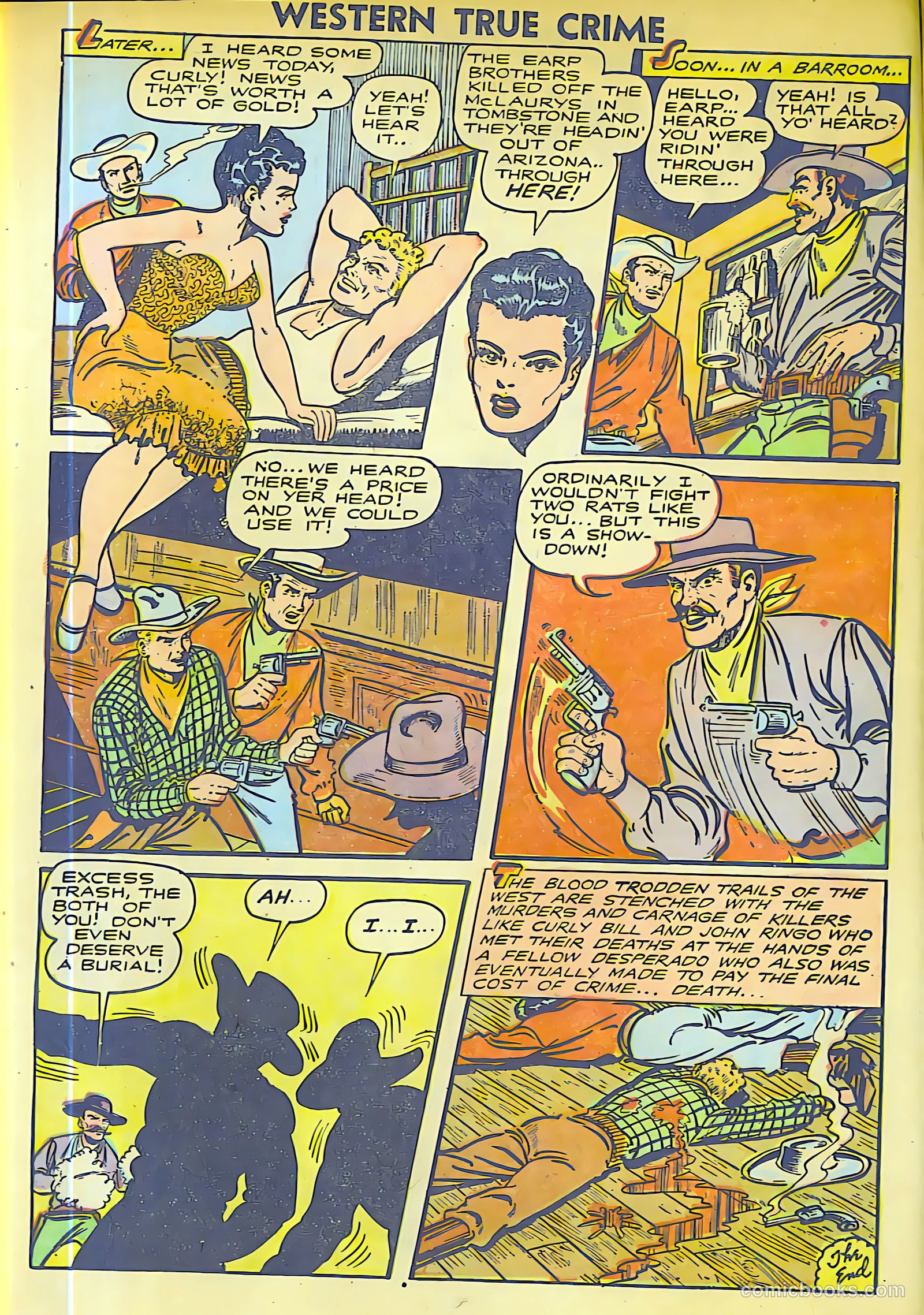 Western True Crime #15 (1948) — page 12 of 36