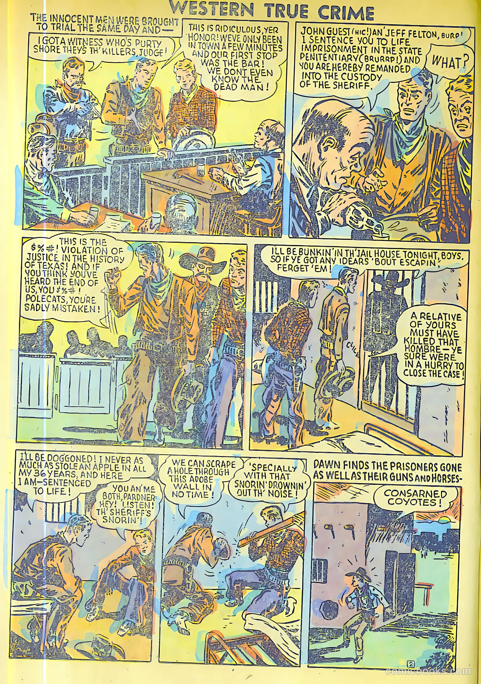 Western True Crime #15 (1948) — page 14 of 36