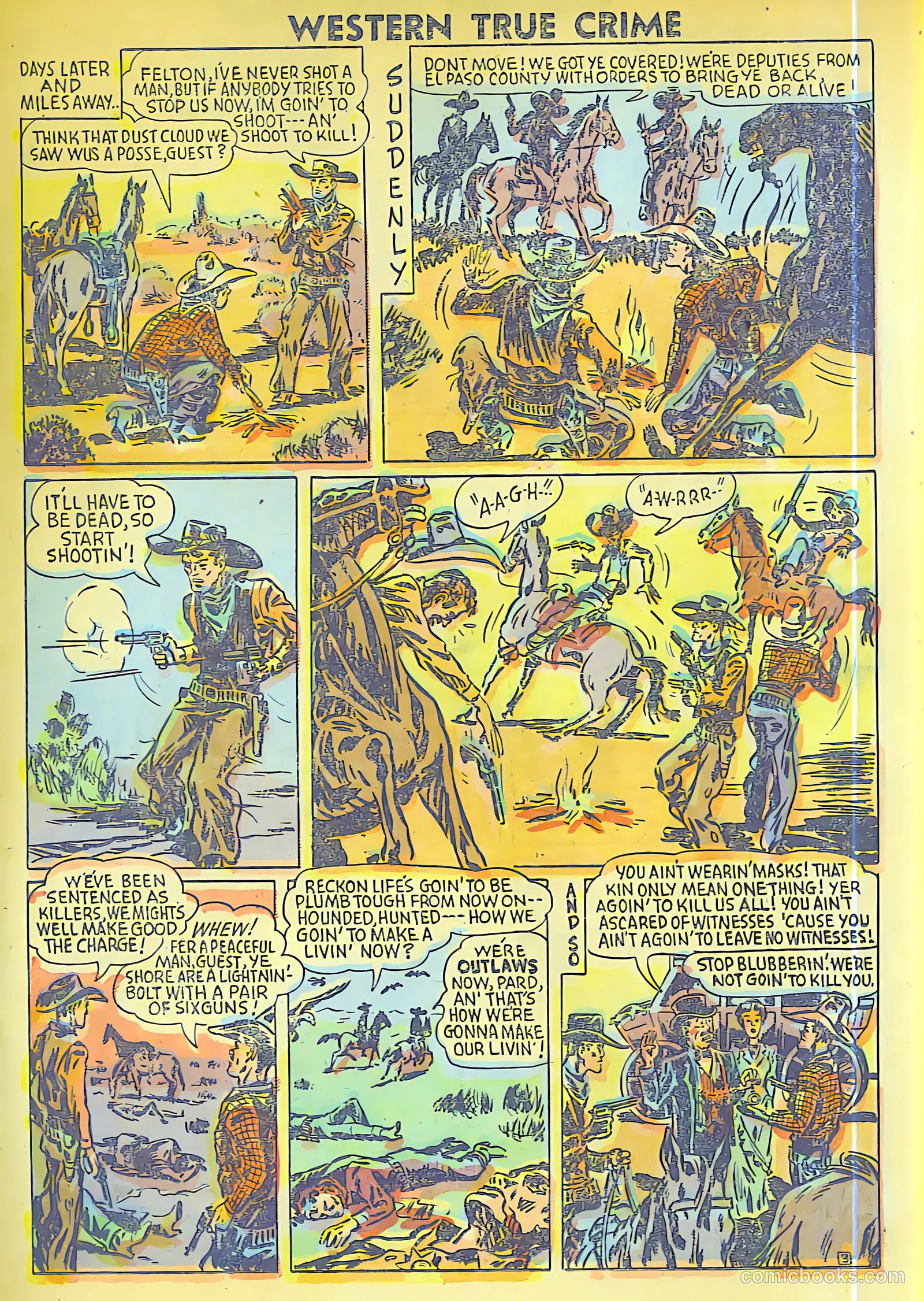 Western True Crime #15 (1948) — page 15 of 36