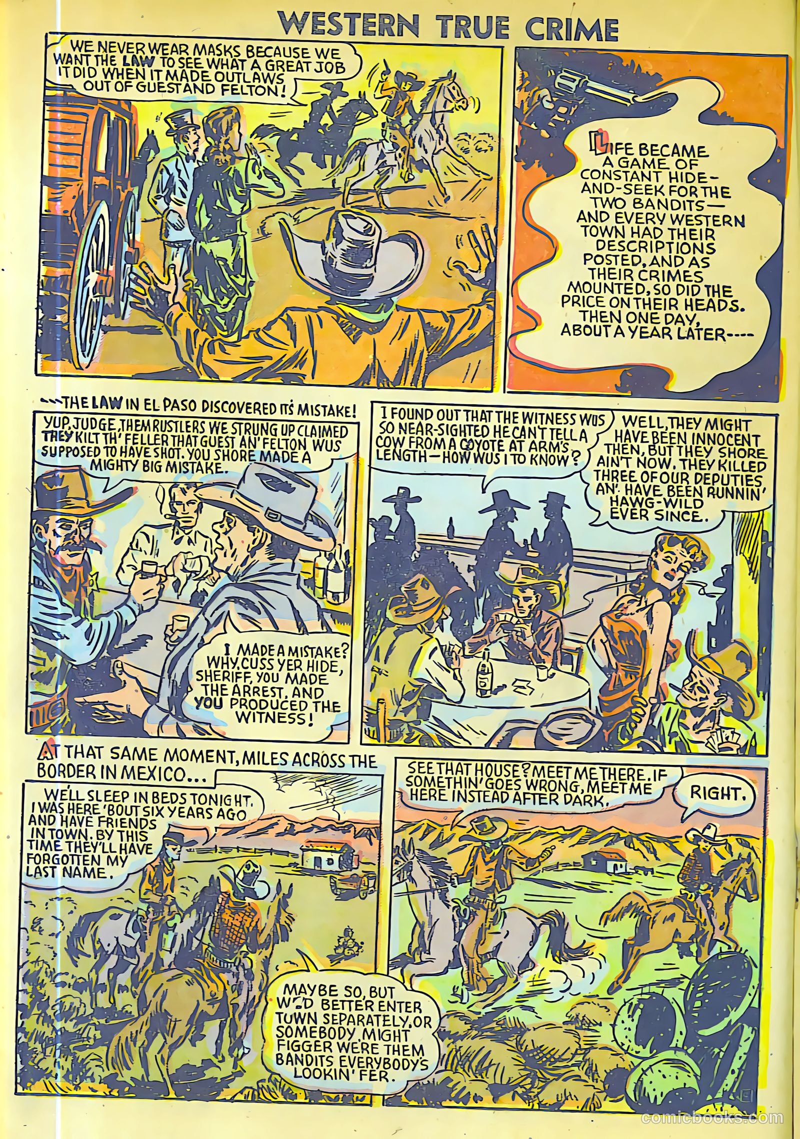 Western True Crime #15 (1948) — page 16 of 36