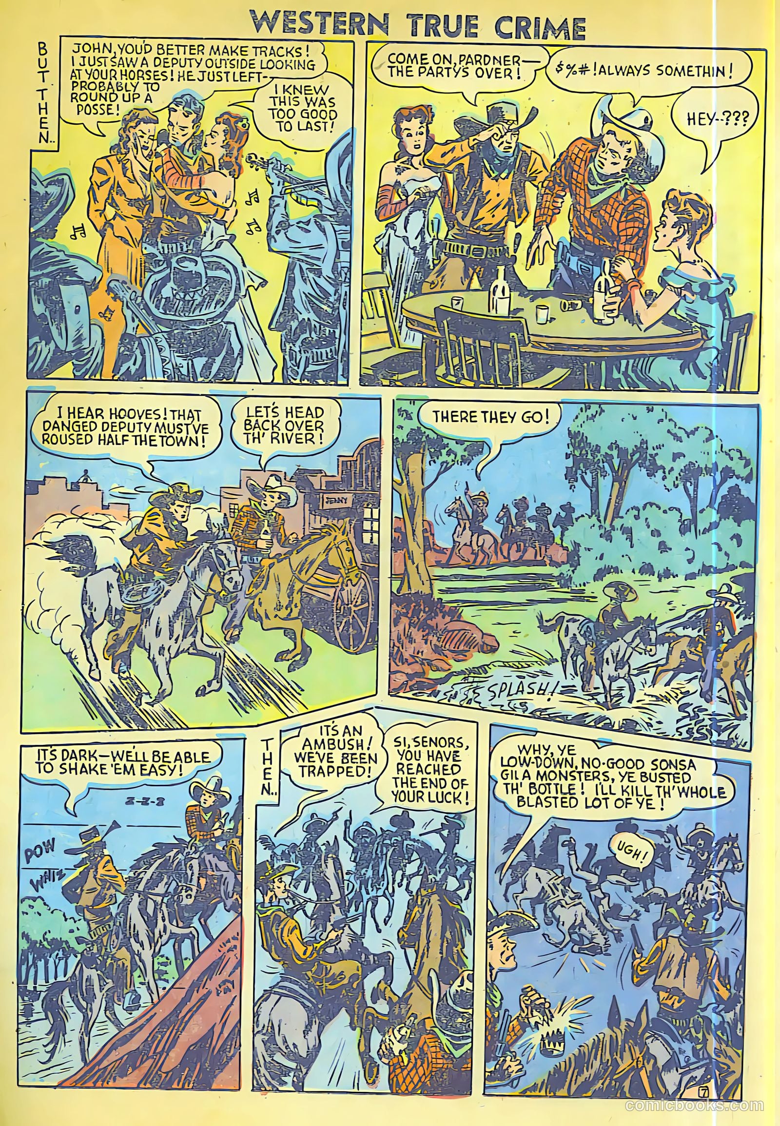 Western True Crime #15 (1948) — page 19 of 36