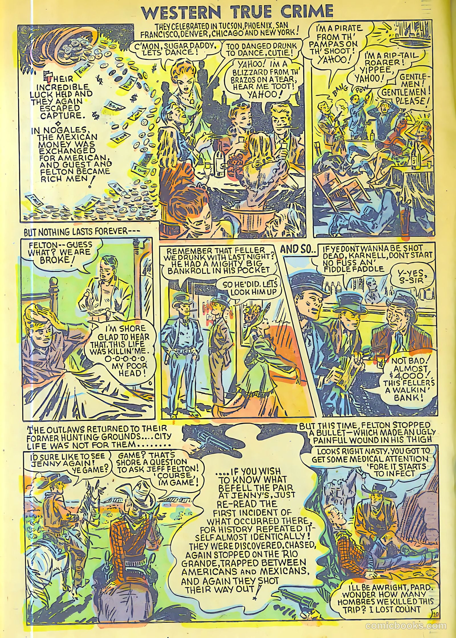 Western True Crime #15 (1948) — page 22 of 36