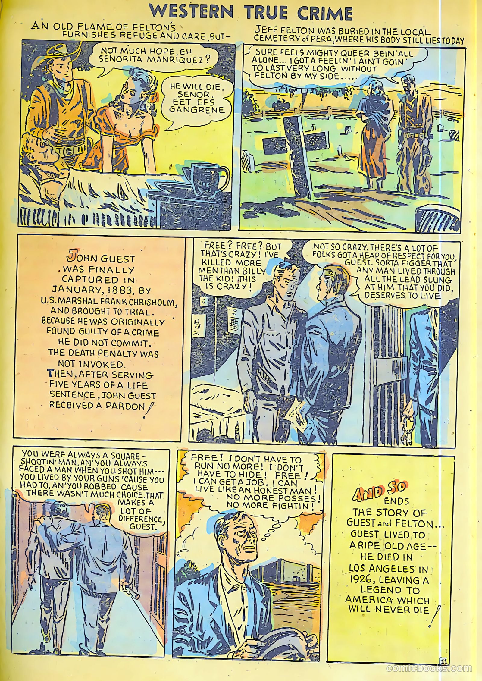 Western True Crime #15 (1948) — page 23 of 36