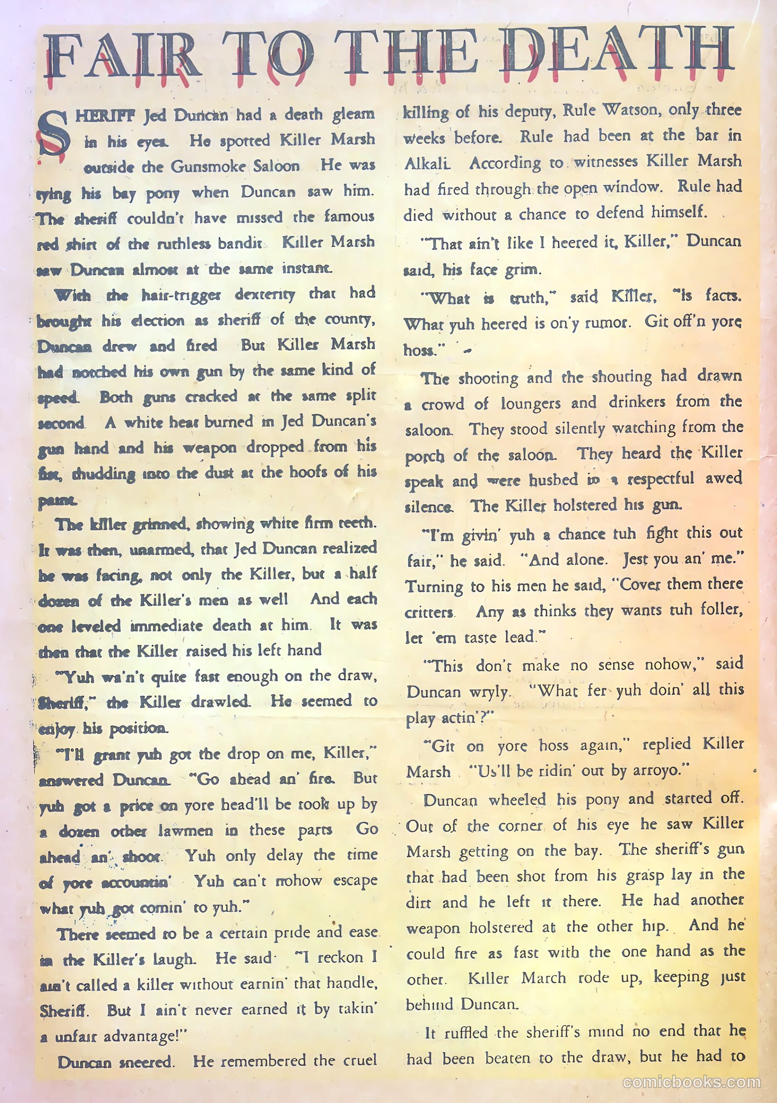 Western True Crime #15 (1948) — page 24 of 36