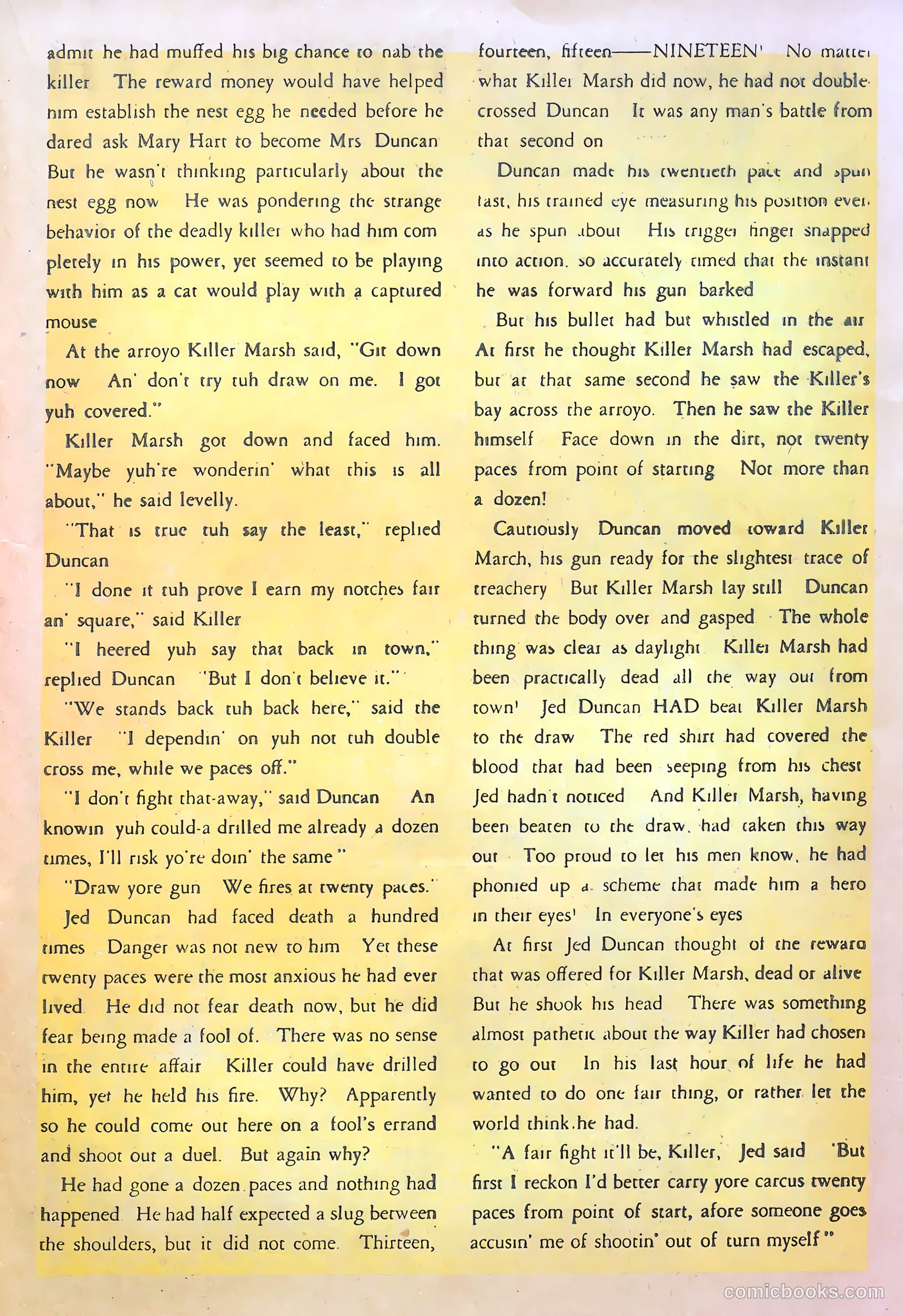 Western True Crime #15 (1948) — page 25 of 36