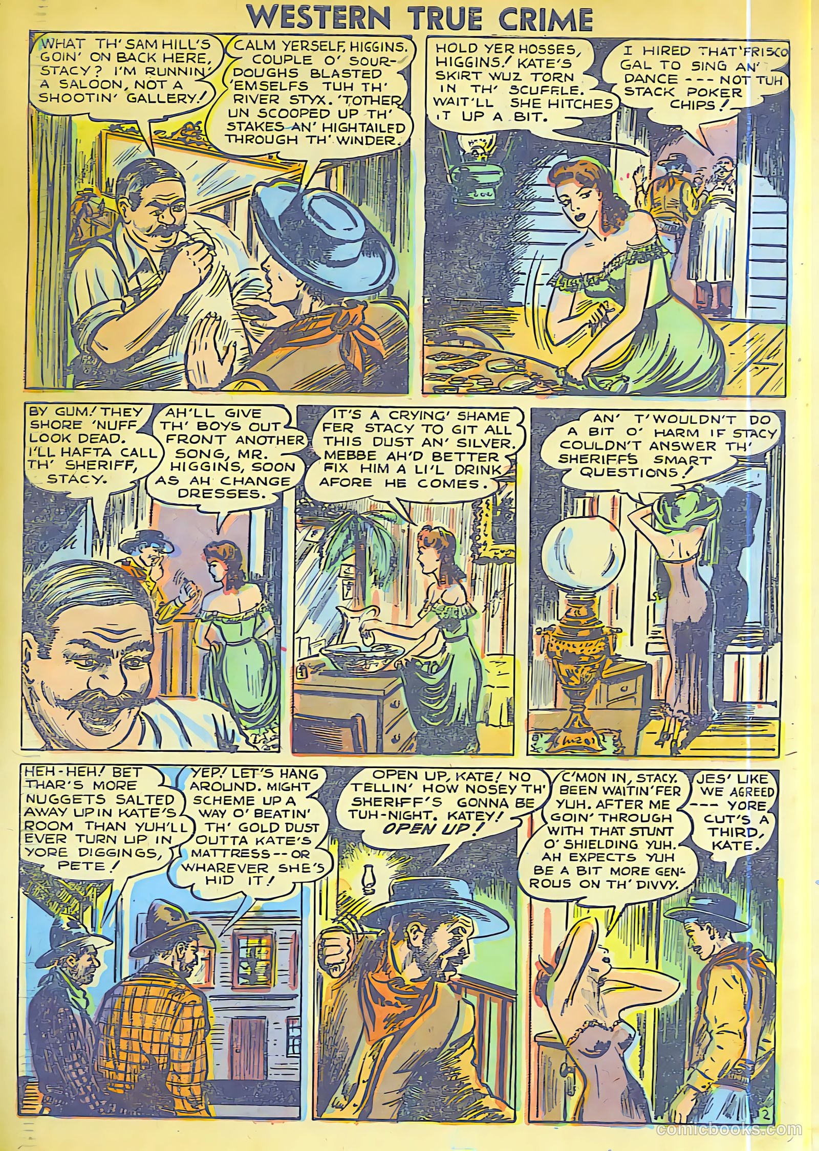 Western True Crime #15 (1948) — page 27 of 36