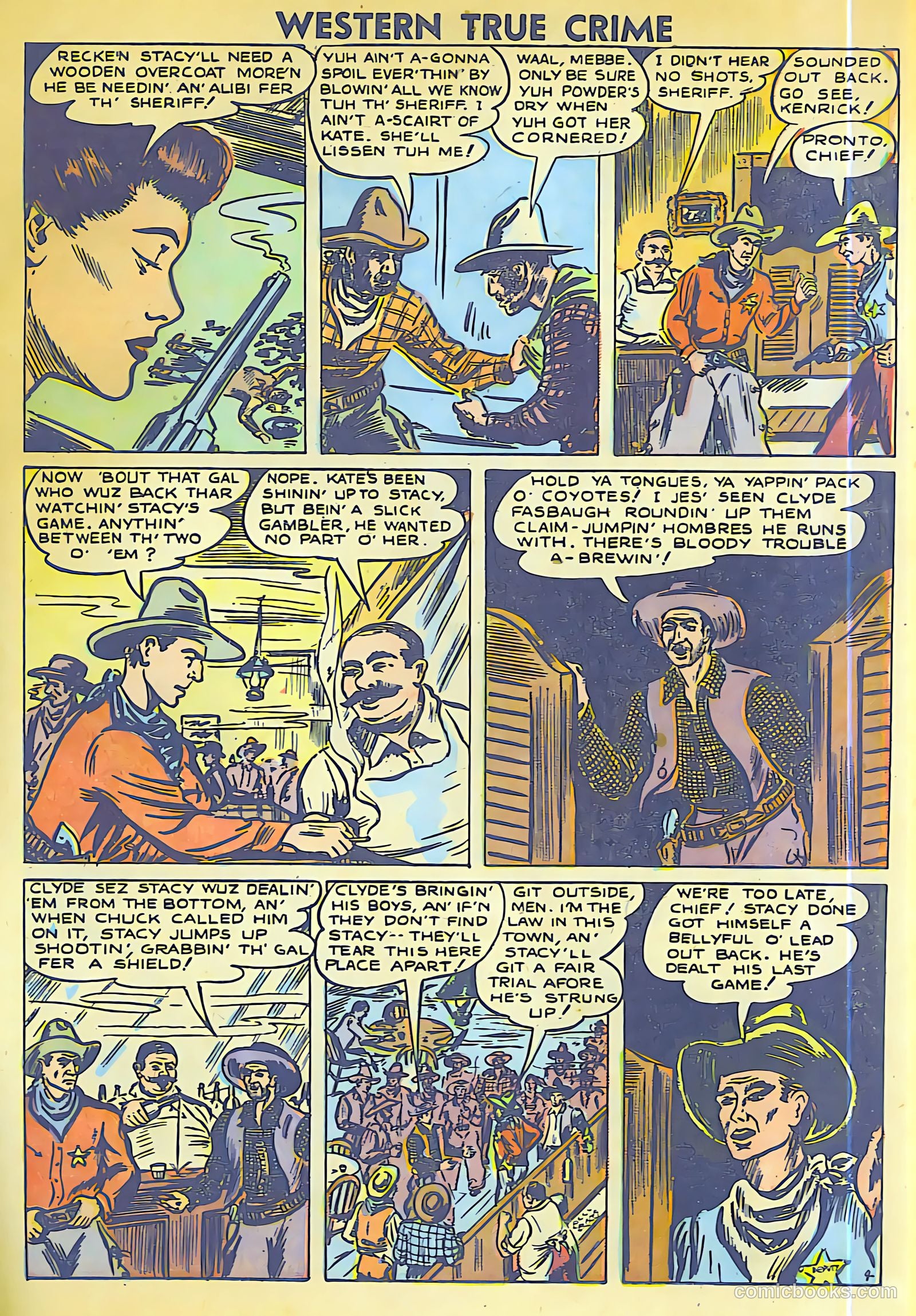 Western True Crime #15 (1948) — page 29 of 36