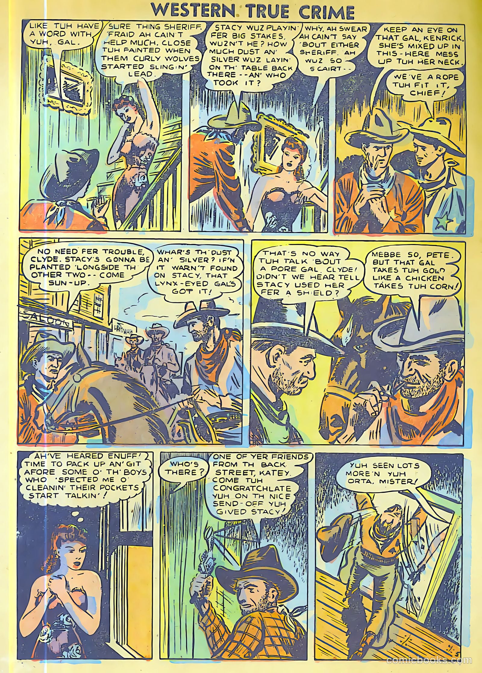 Western True Crime #15 (1948) — page 30 of 36
