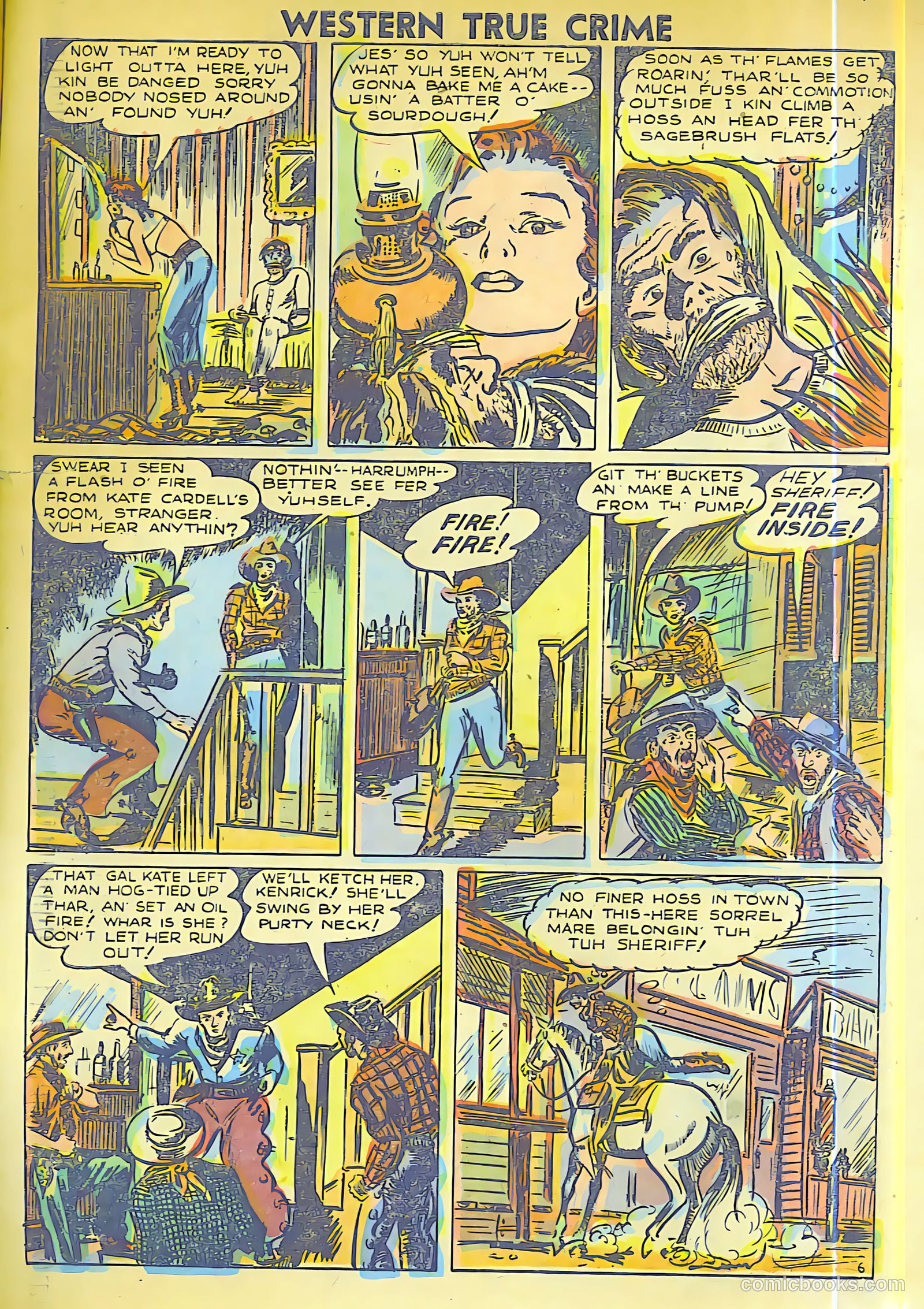 Western True Crime #15 (1948) — page 31 of 36