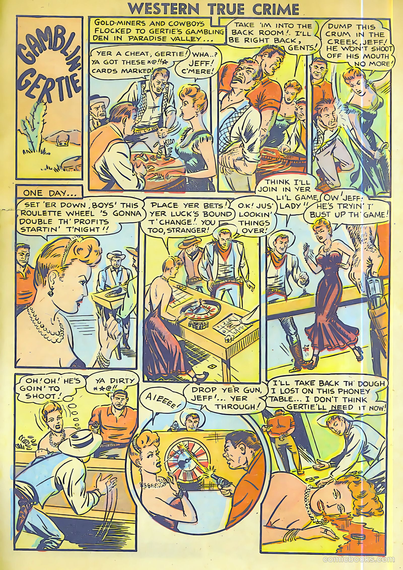 Western True Crime #15 (1948) — page 33 of 36