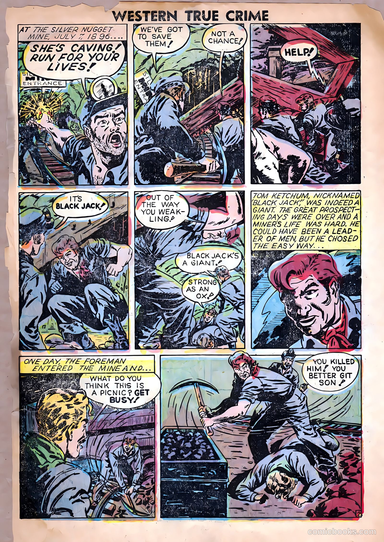 Western True Crime #16 (1948) — page 5 of 38