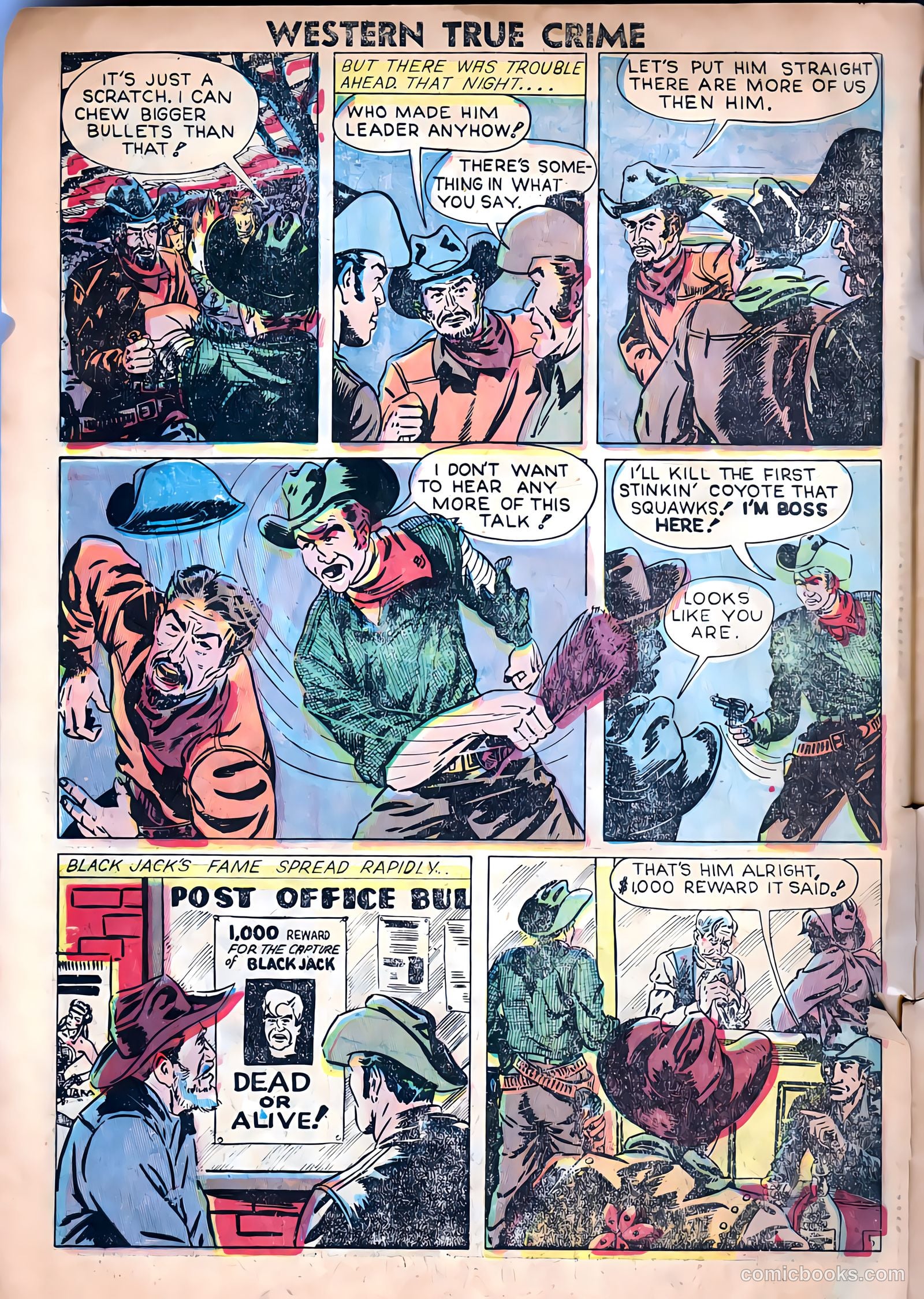 Western True Crime #16 (1948) — page 8 of 38