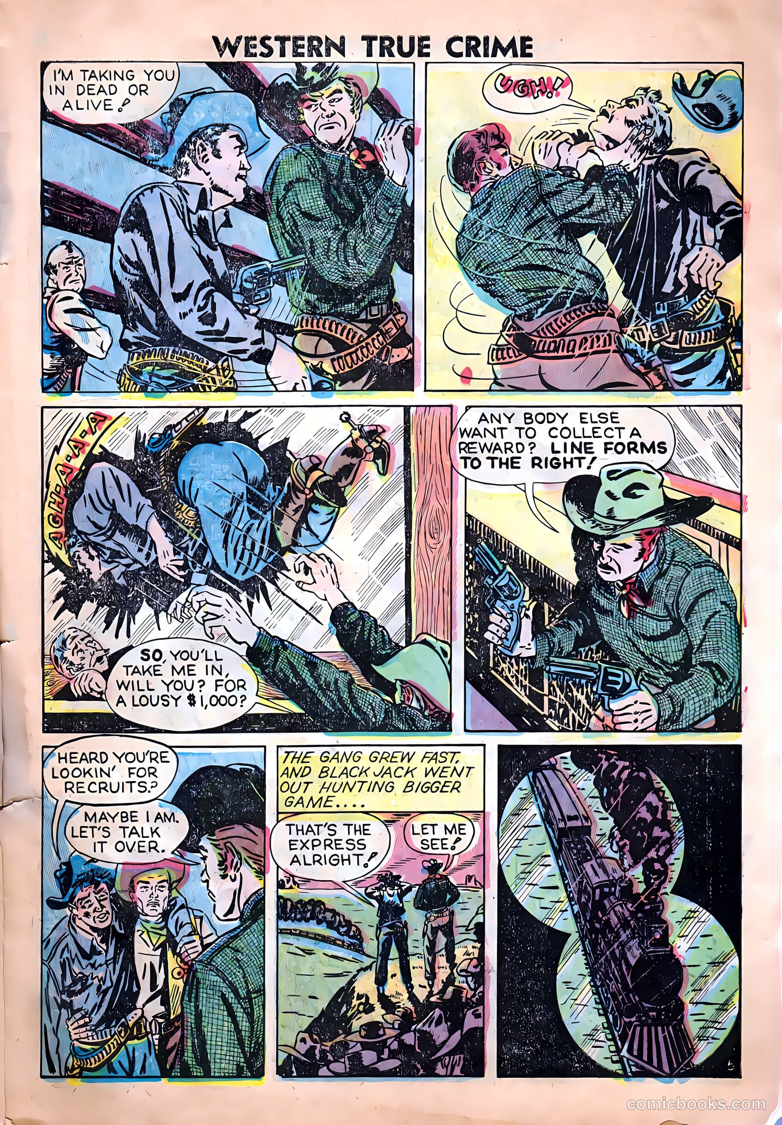 Western True Crime #16 (1948) — page 9 of 38