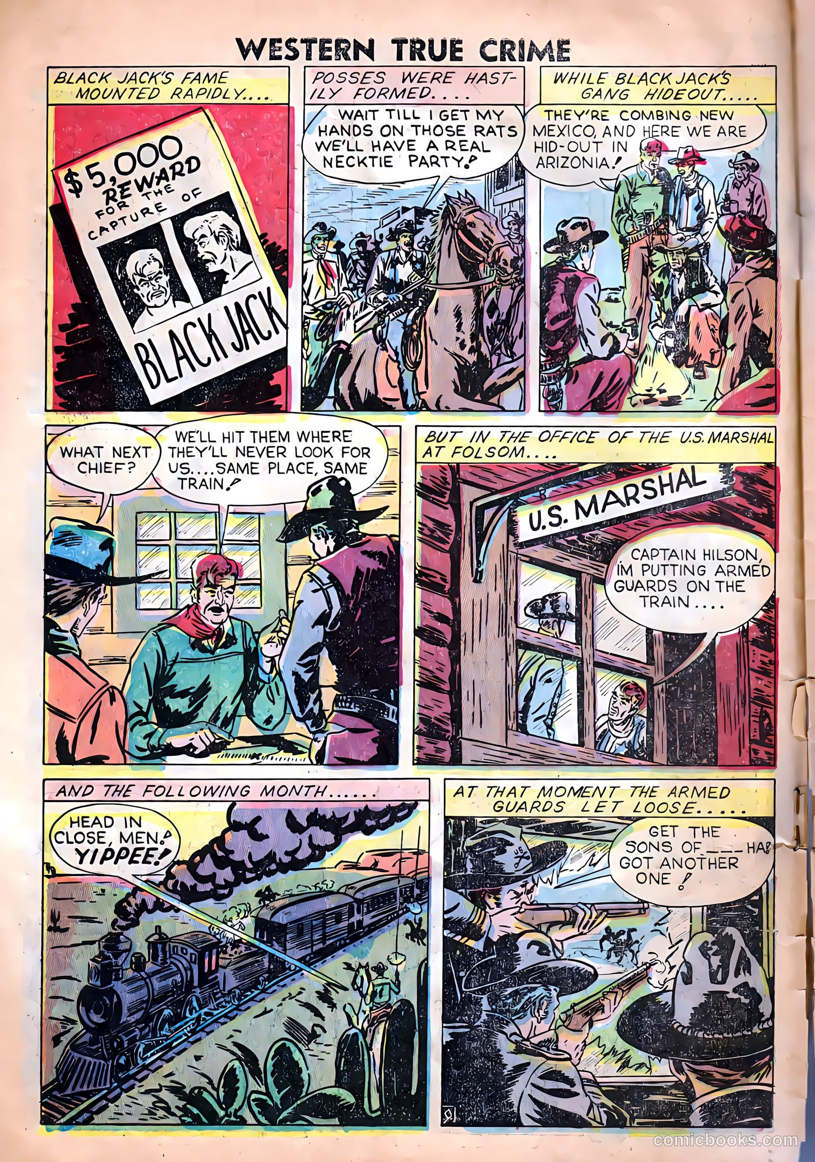 Western True Crime #16 (1948) — page 12 of 38