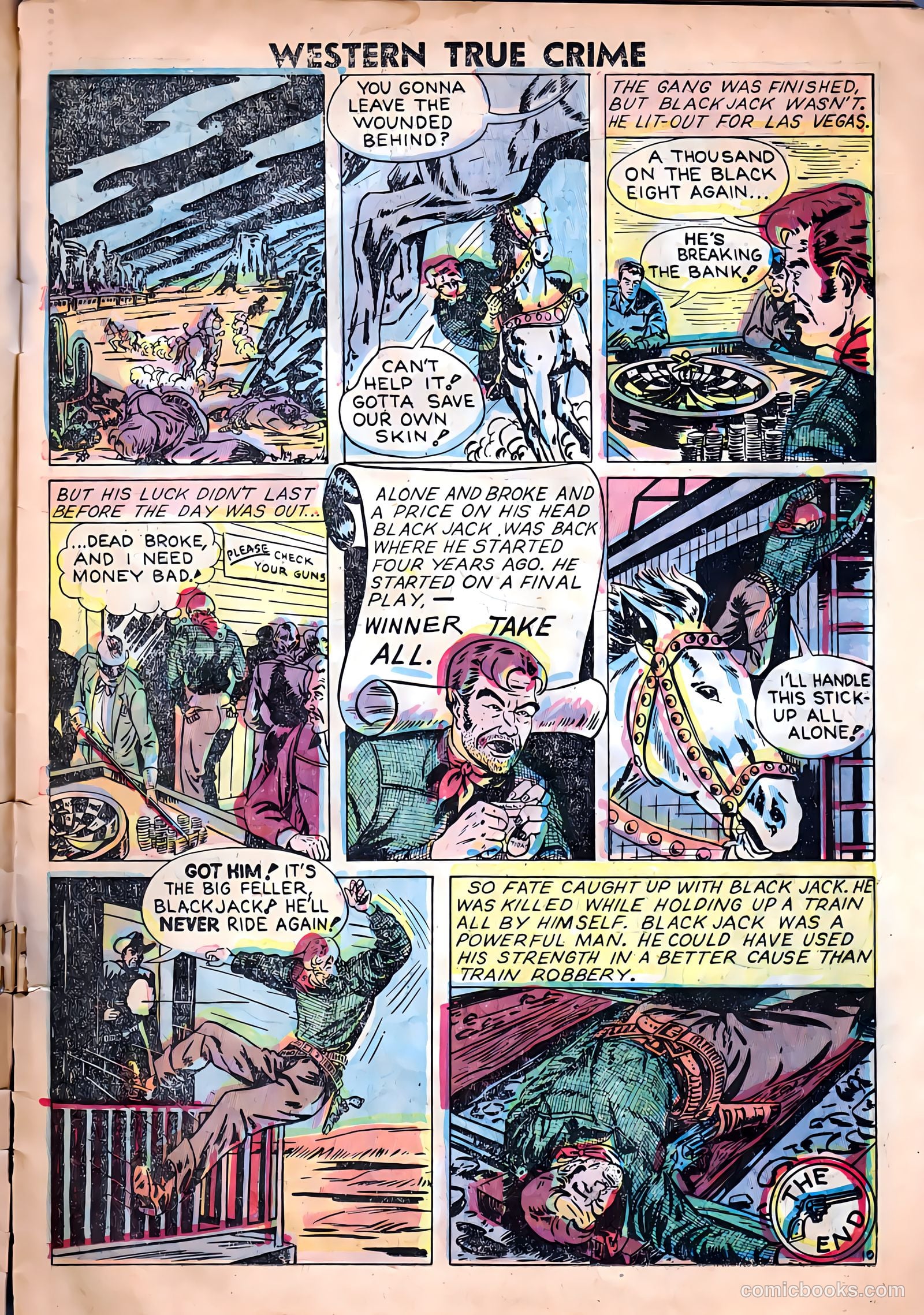 Western True Crime #16 (1948) — page 13 of 38