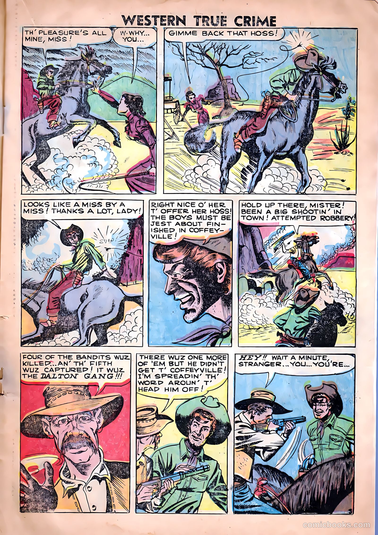 Western True Crime #16 (1948) — page 17 of 38