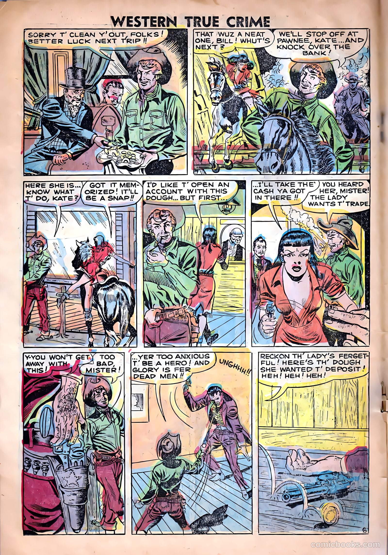 Western True Crime #16 (1948) — page 20 of 38