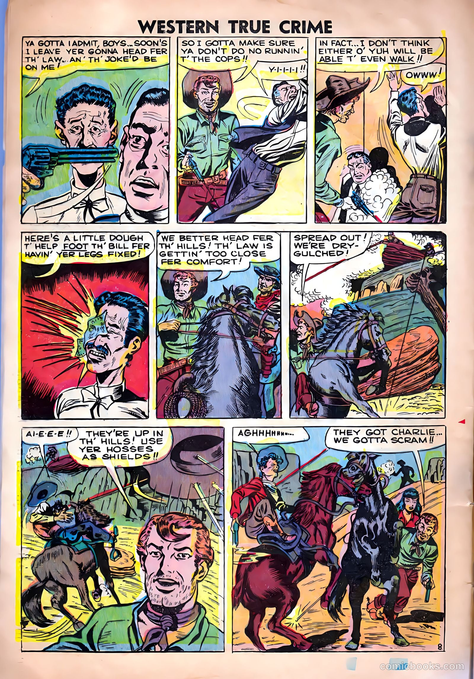 Western True Crime #16 (1948) — page 22 of 38
