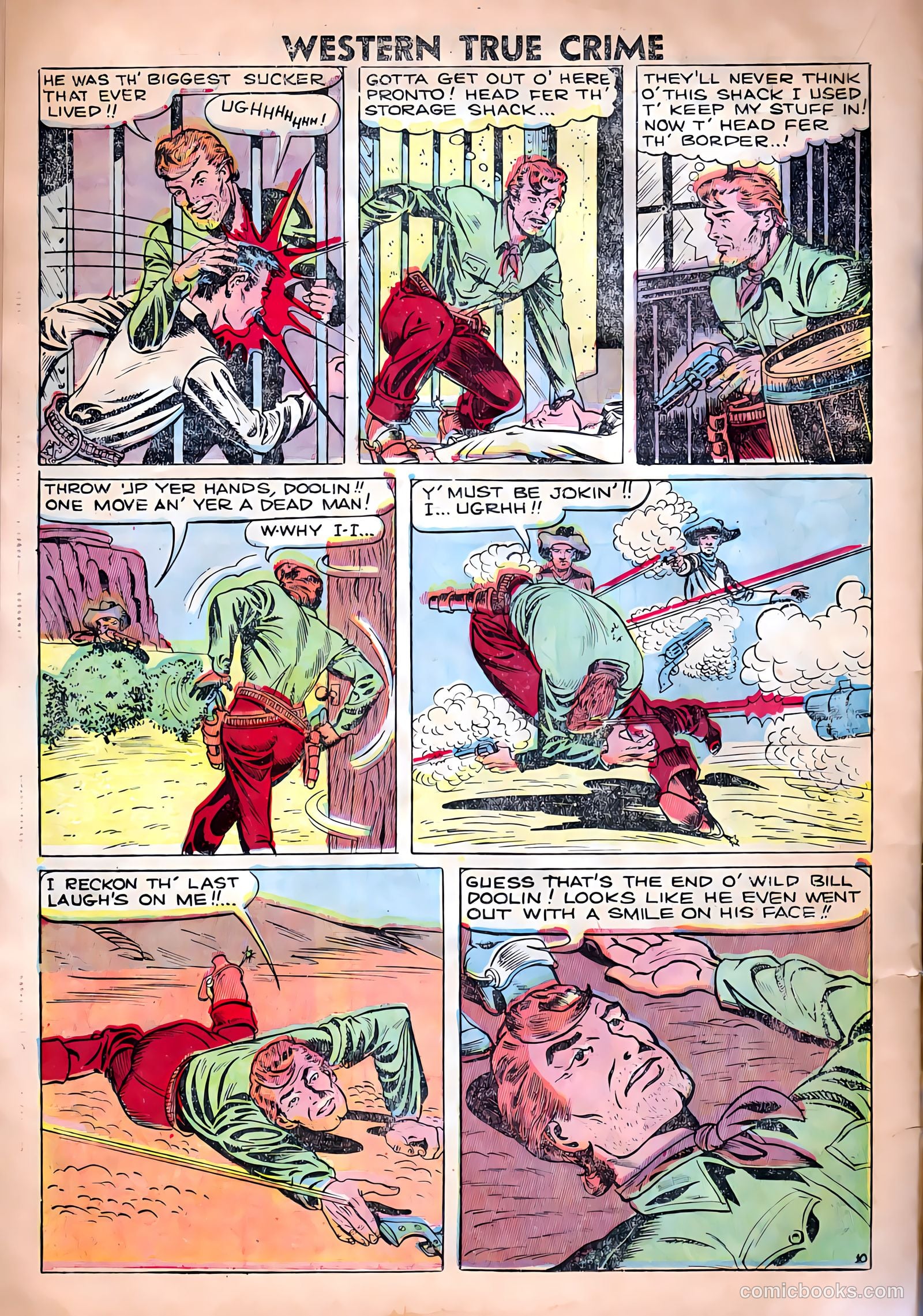 Western True Crime #16 (1948) — page 24 of 38