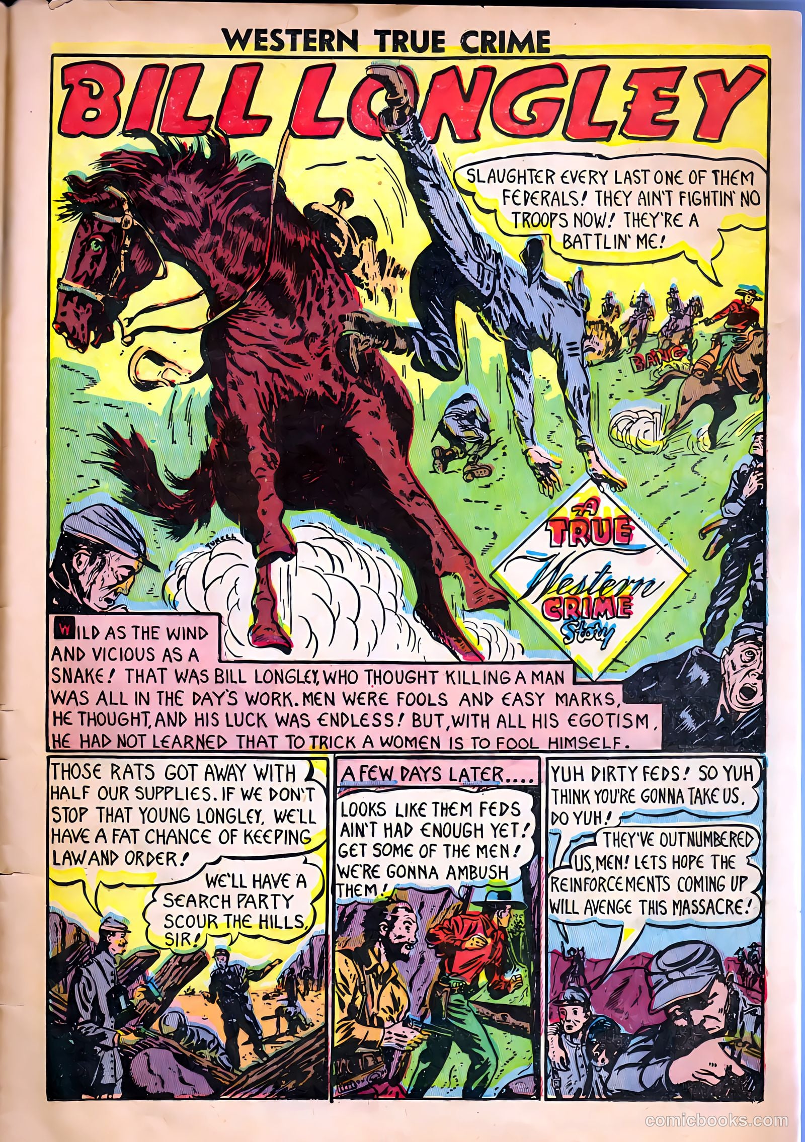 Western True Crime #16 (1948) — page 27 of 38