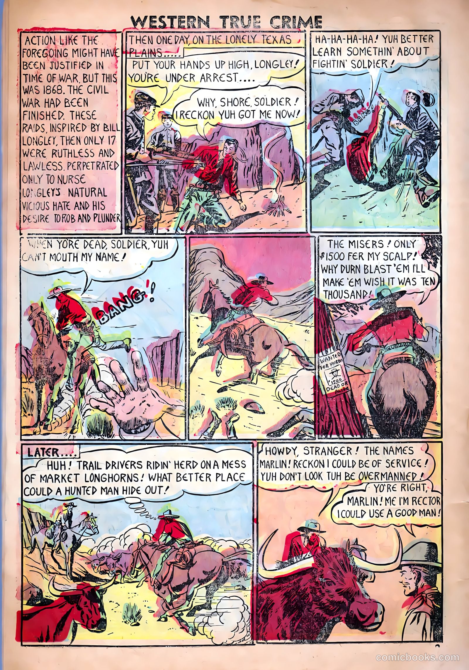 Western True Crime #16 (1948) — page 28 of 38